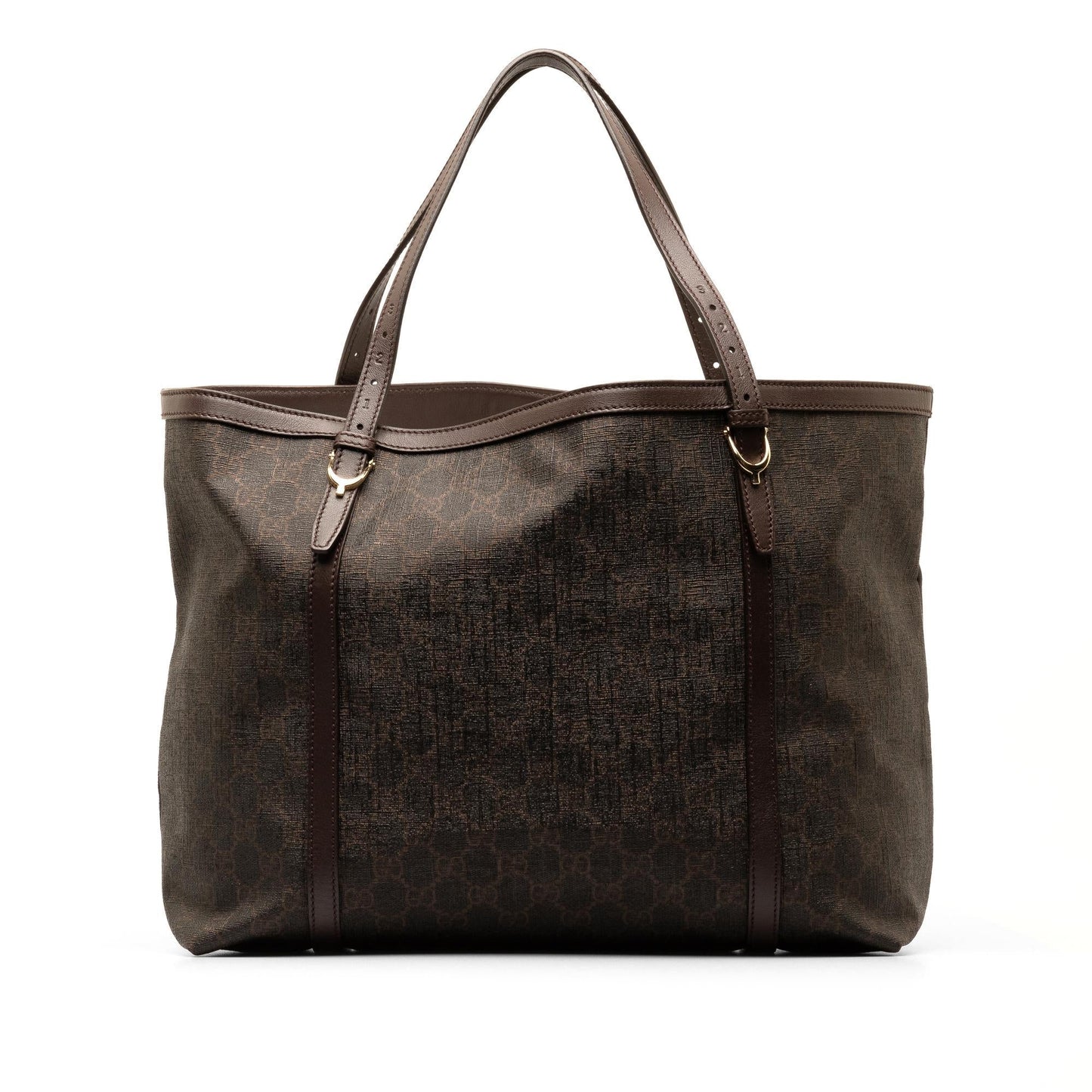 Gucci GG Supreme Nice SHG-NqcTCo Canvas Brown Tote Bag