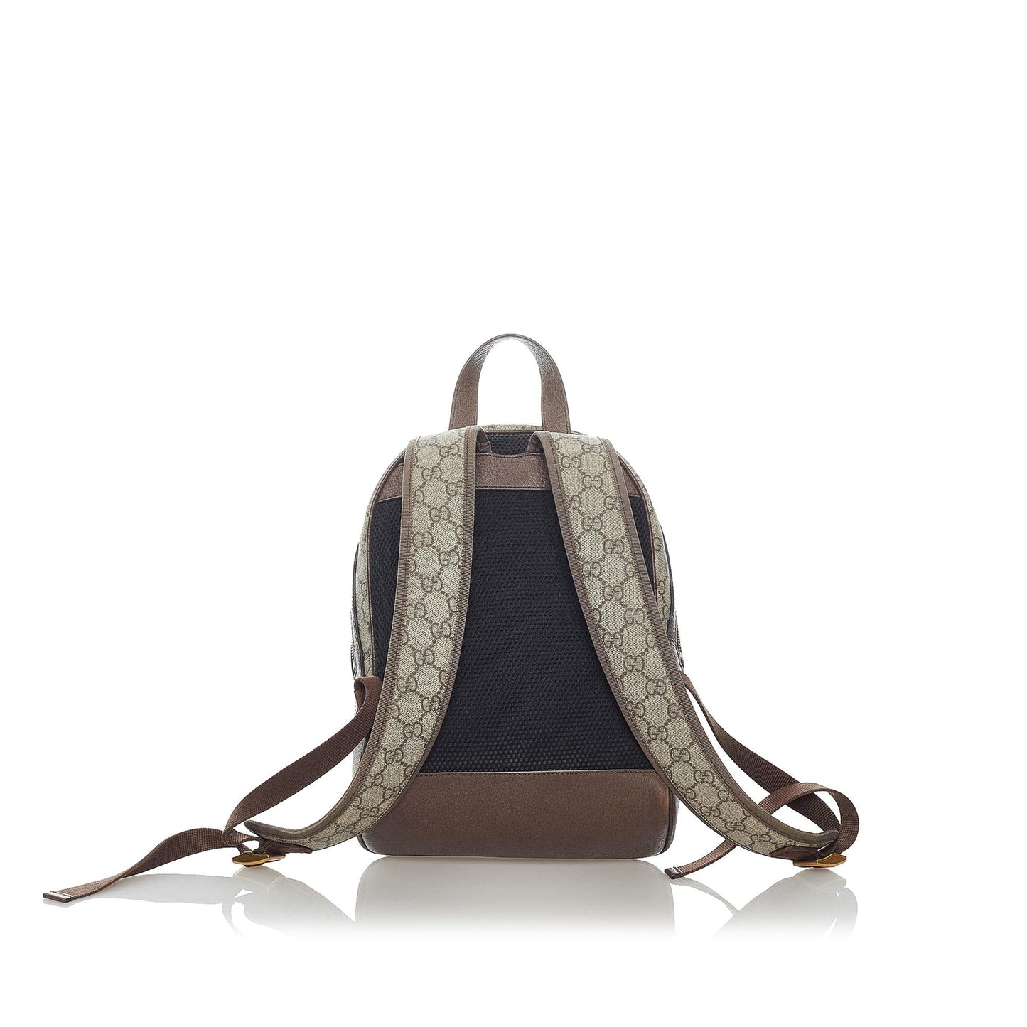Gucci GG Supreme Ophidia Backpack SHG Canvas Brown Backpack Shg