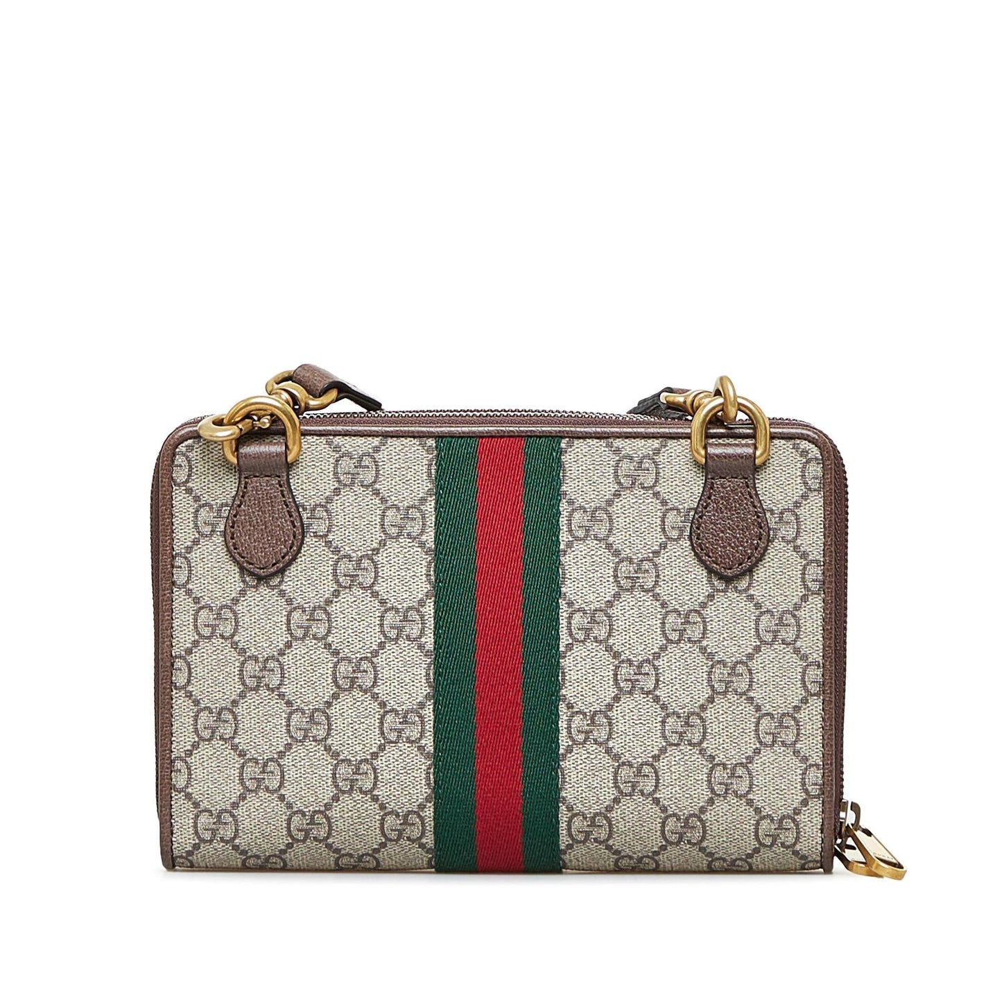 Gucci GG Supreme Ophidia SHG-OLoA2T Canvas Brown Crossbody Bag