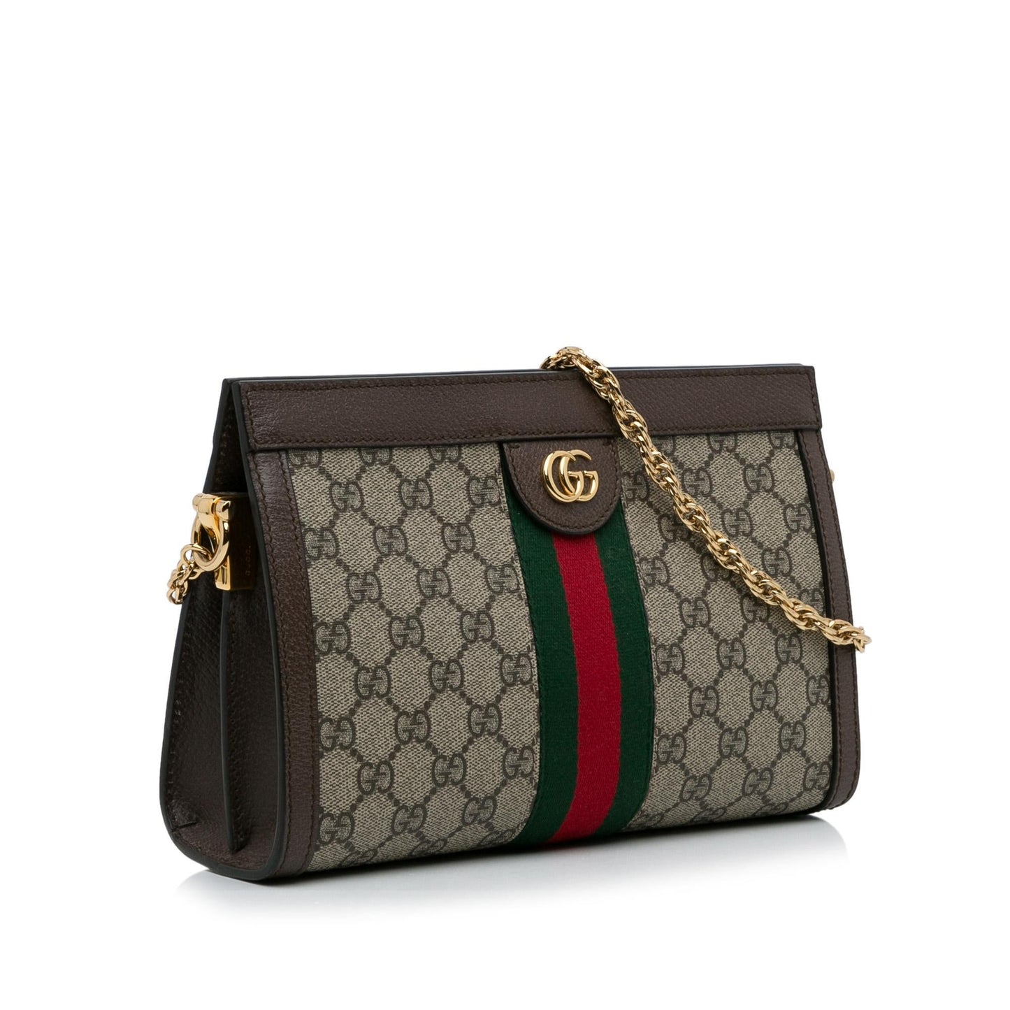 Gucci GG Supreme Ophidia SHG-tZYWlV Canvas Calf Brown Crossbody Bag