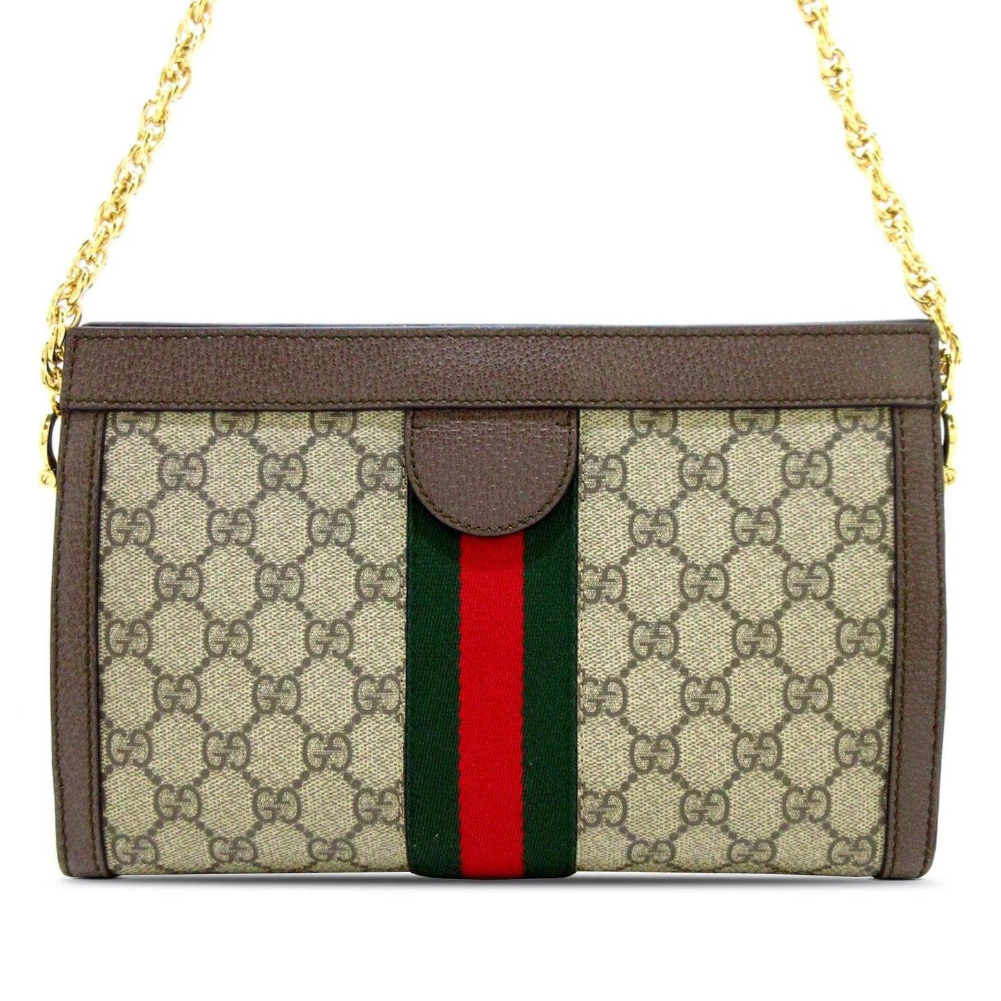 Gucci GG Supreme Ophidia SHG-dgD2FI Canvas Brown Crossbody Bag