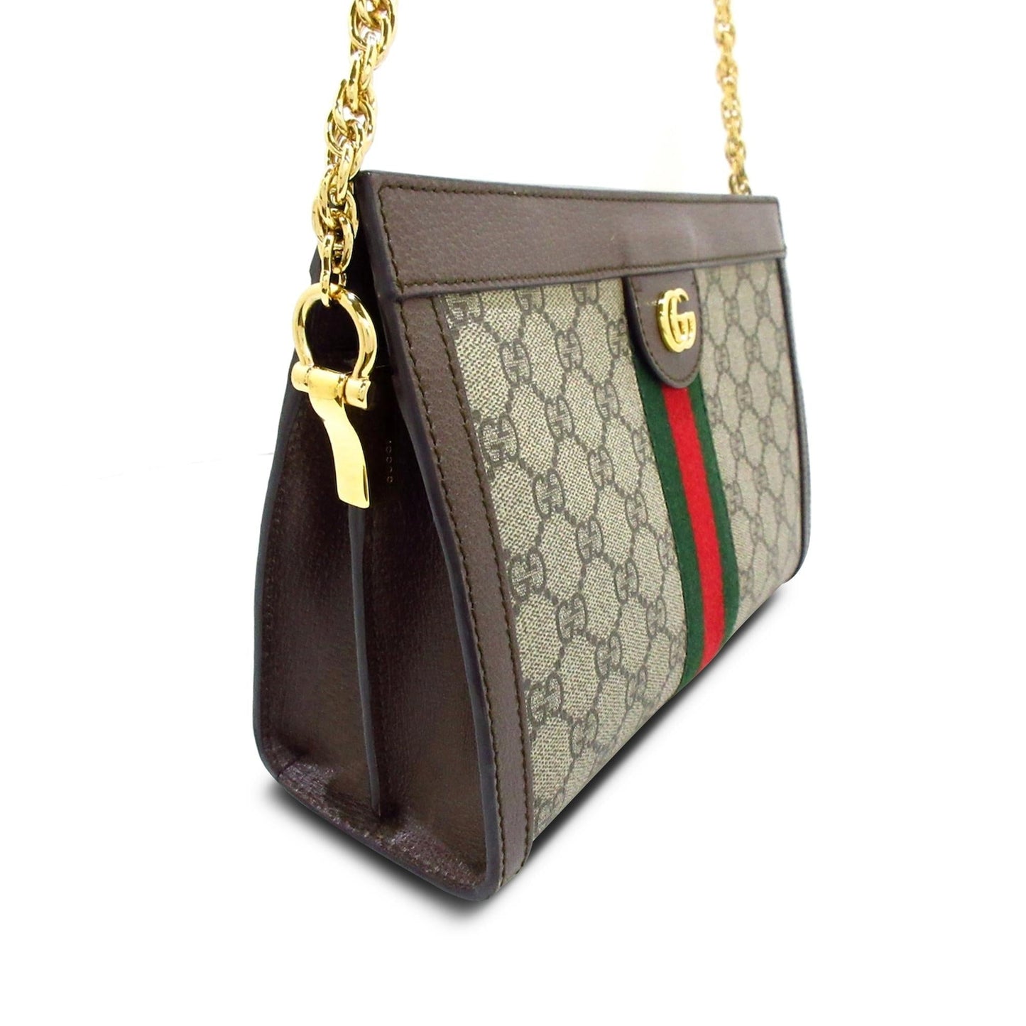 Gucci GG Supreme Ophidia SHG-dgD2FI Canvas Brown Crossbody Bag