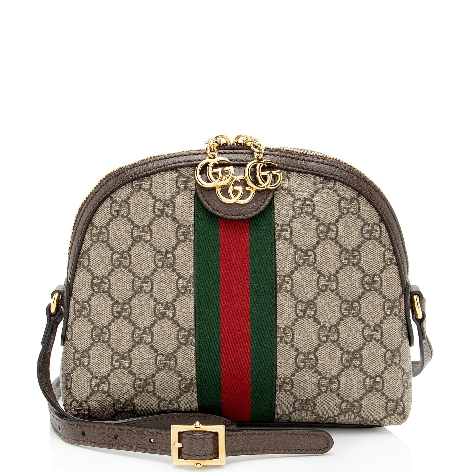 Gucci GG Supreme Ophidia Dome Small Crossbody Bag