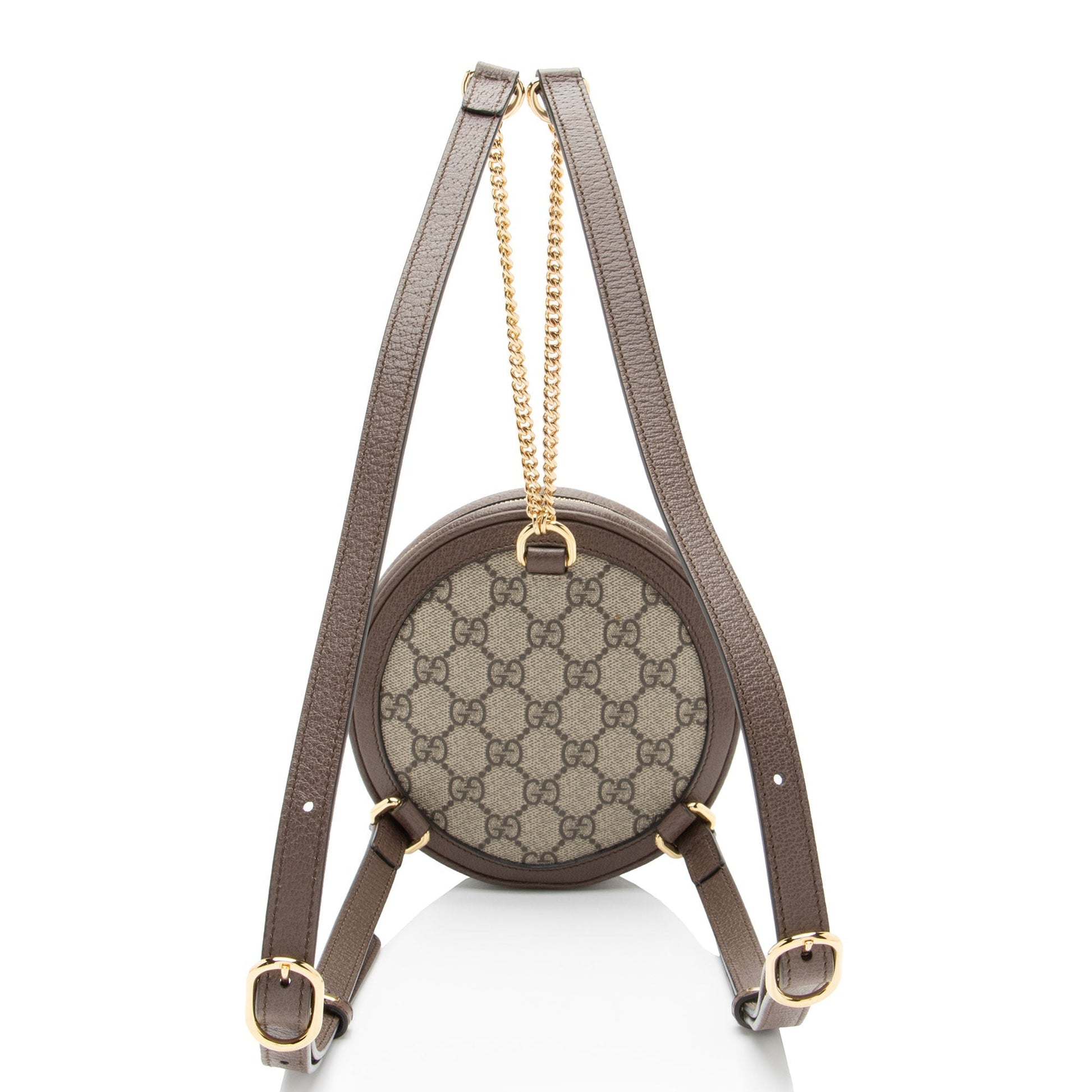 Gucci GG Supreme Ophidia Round Backpack Mini