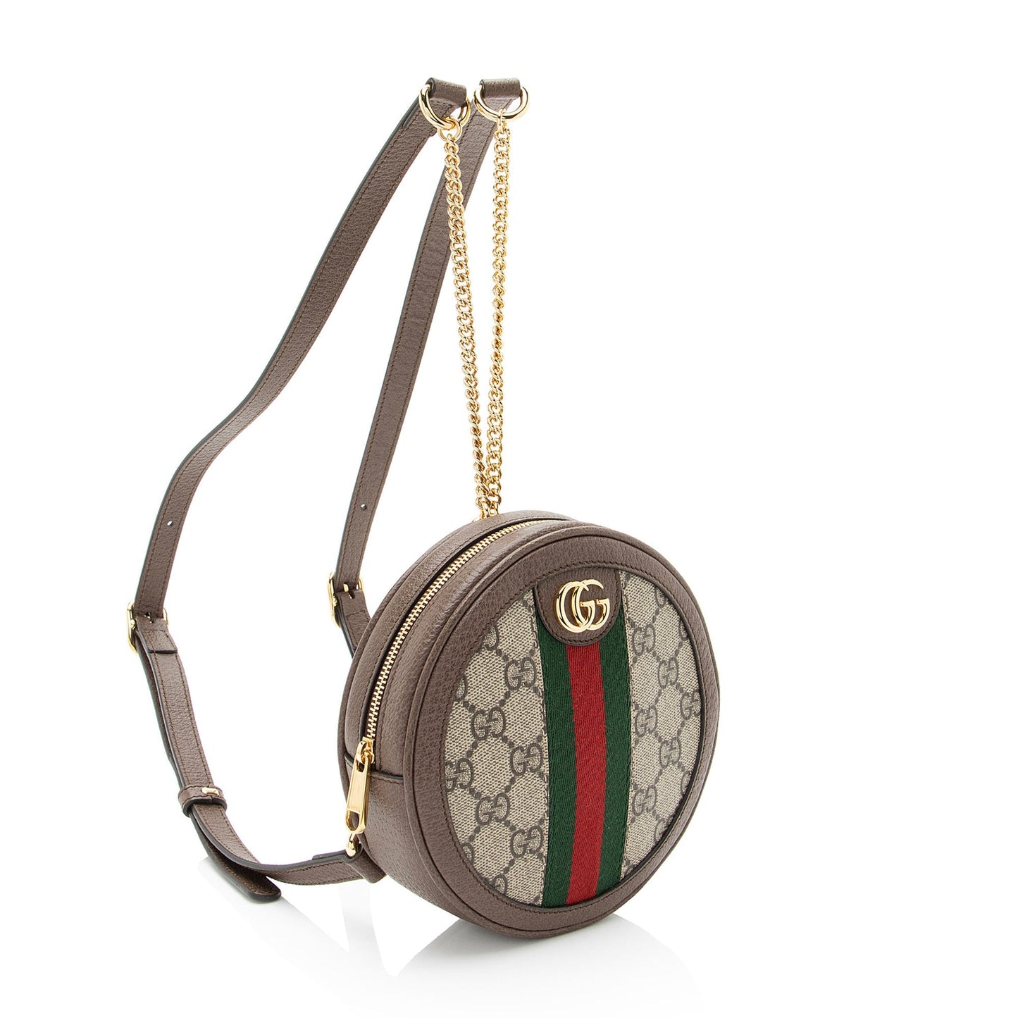Gucci GG Supreme Ophidia Round Backpack Mini