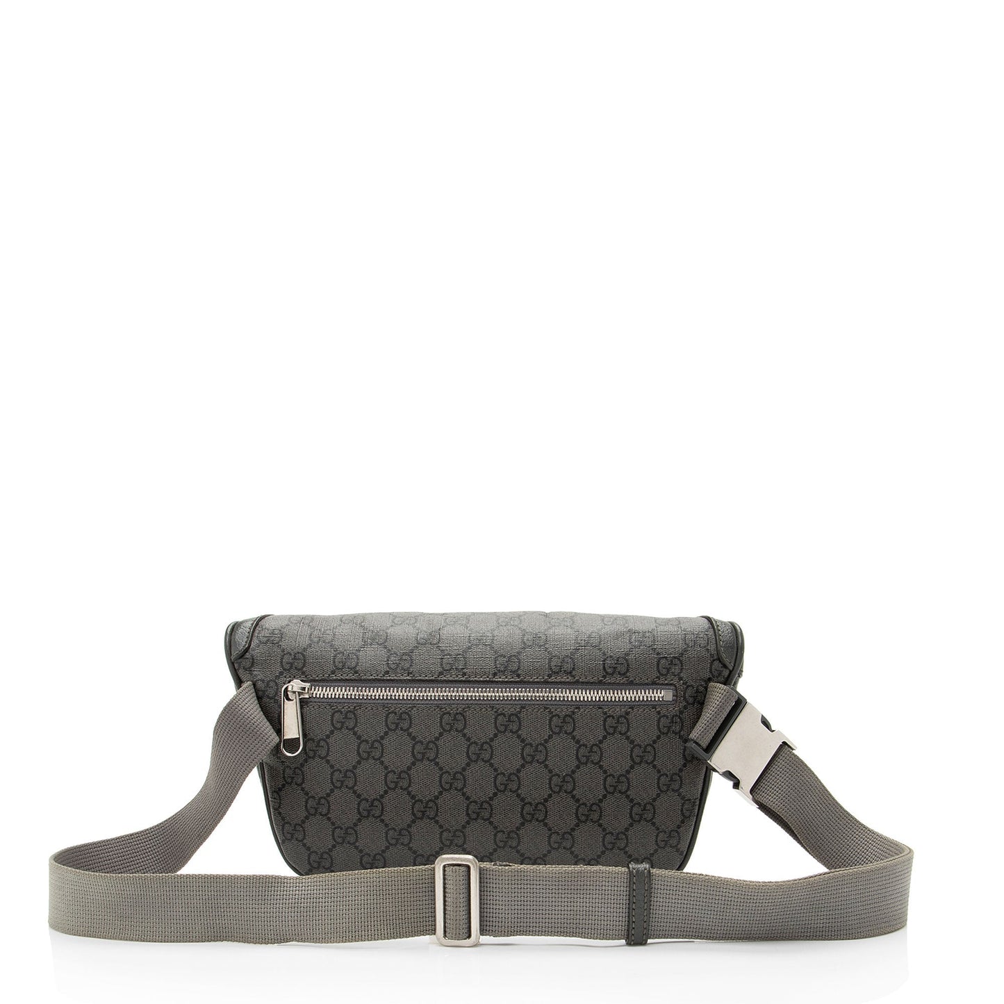 Gucci GG Supreme Ophidia Belt Canvas Nylon Grey Small Accessory