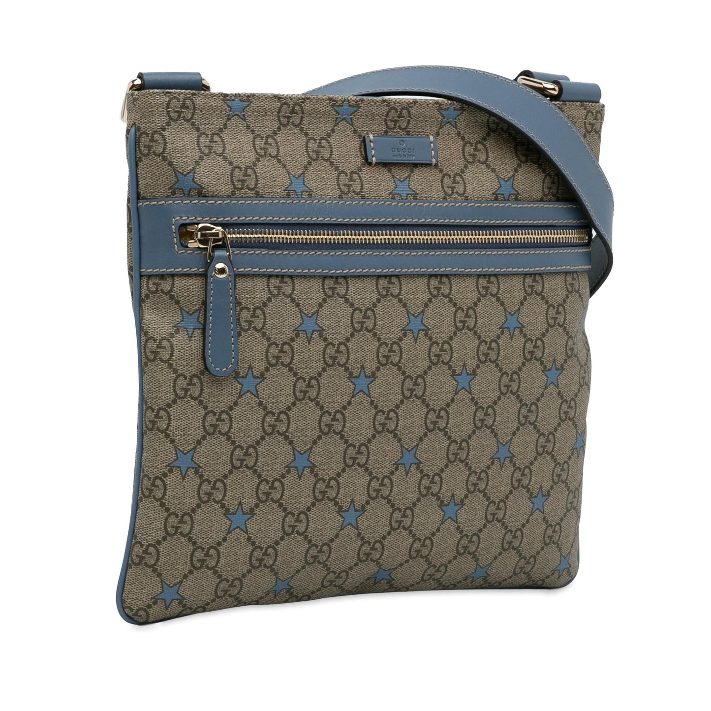 Gucci GG Supreme Star SHG-nEpIbe Canvas Brown Crossbody Bag