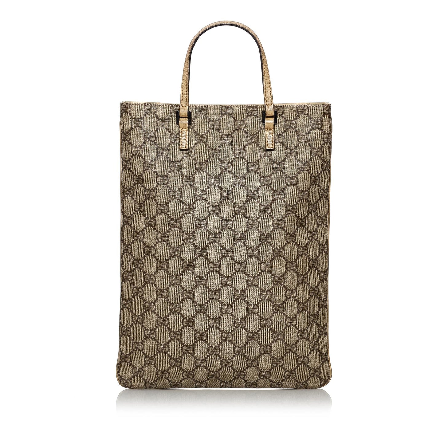Gucci GG Supreme SHG Canvas Brown Tote Bag 9
