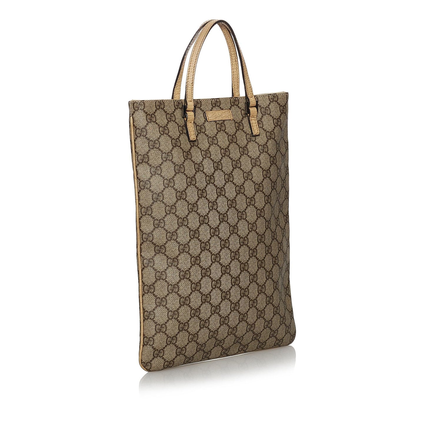 Gucci GG Supreme SHG Canvas Brown Tote Bag 9