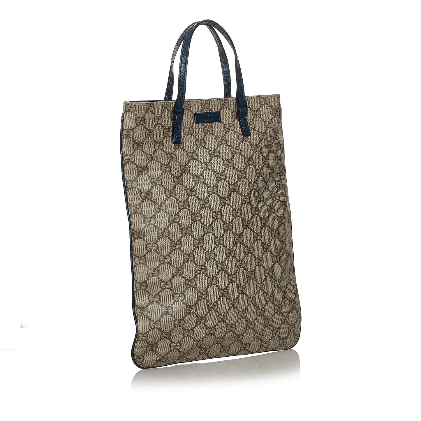 Gucci GG Supreme SHG Canvas Black Brown Tote Bag Bag Shg