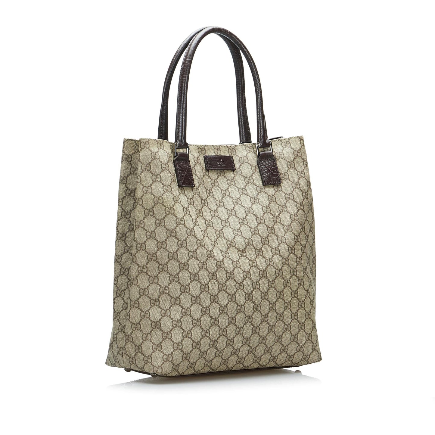 Gucci GG Supreme SHG-lMQyOt Canvas Brown Tote Bag