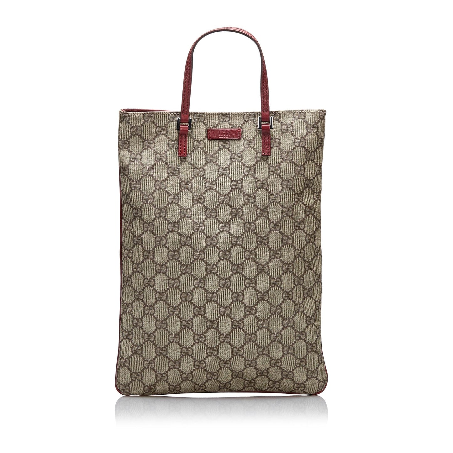 Gucci GG Supreme SHG-S1HQov Canvas Brown Tote Bag