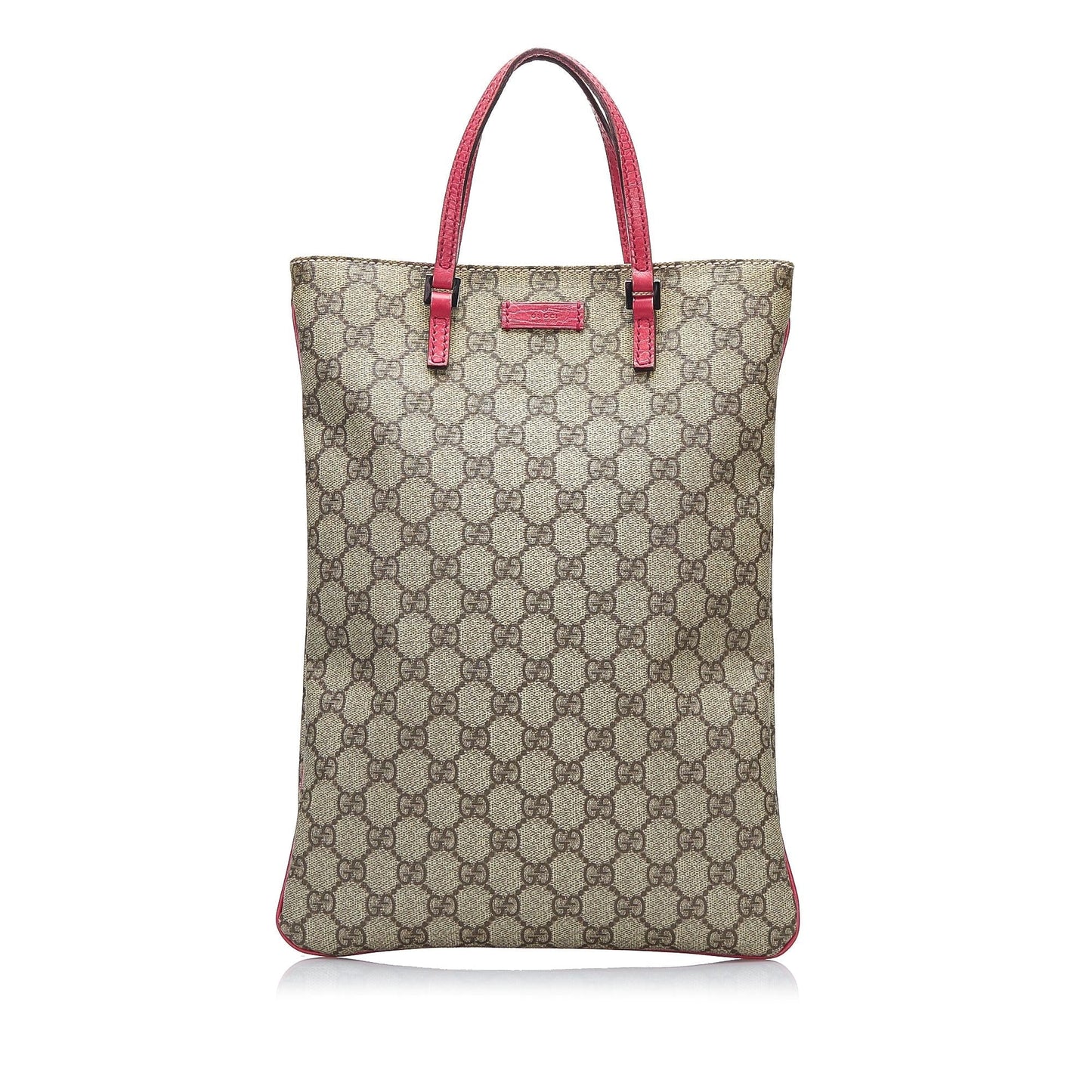Gucci GG Supreme SHG-zplVP4 Canvas Brown Tote Bag