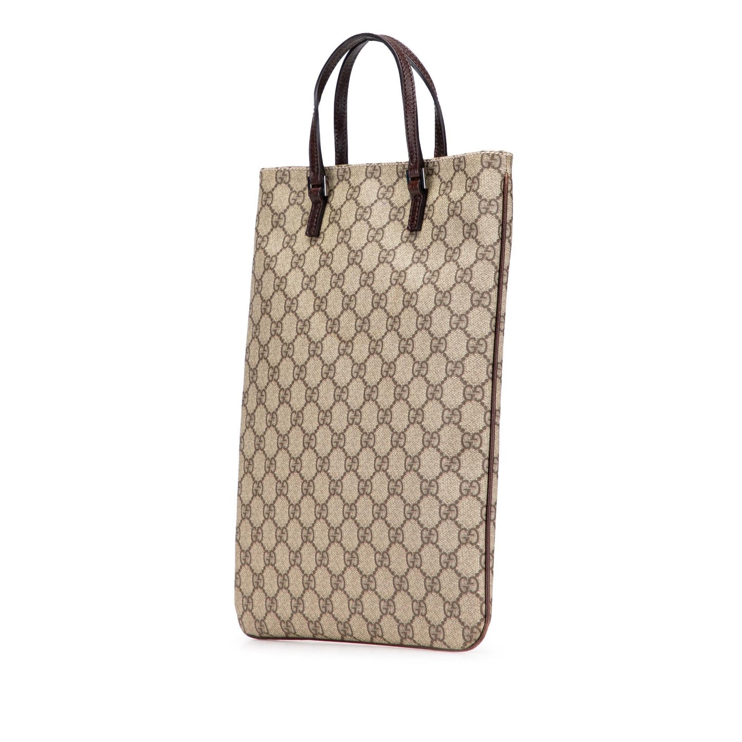 Gucci GG Supreme Canvas Calf Brown Tote Bag Tote 5