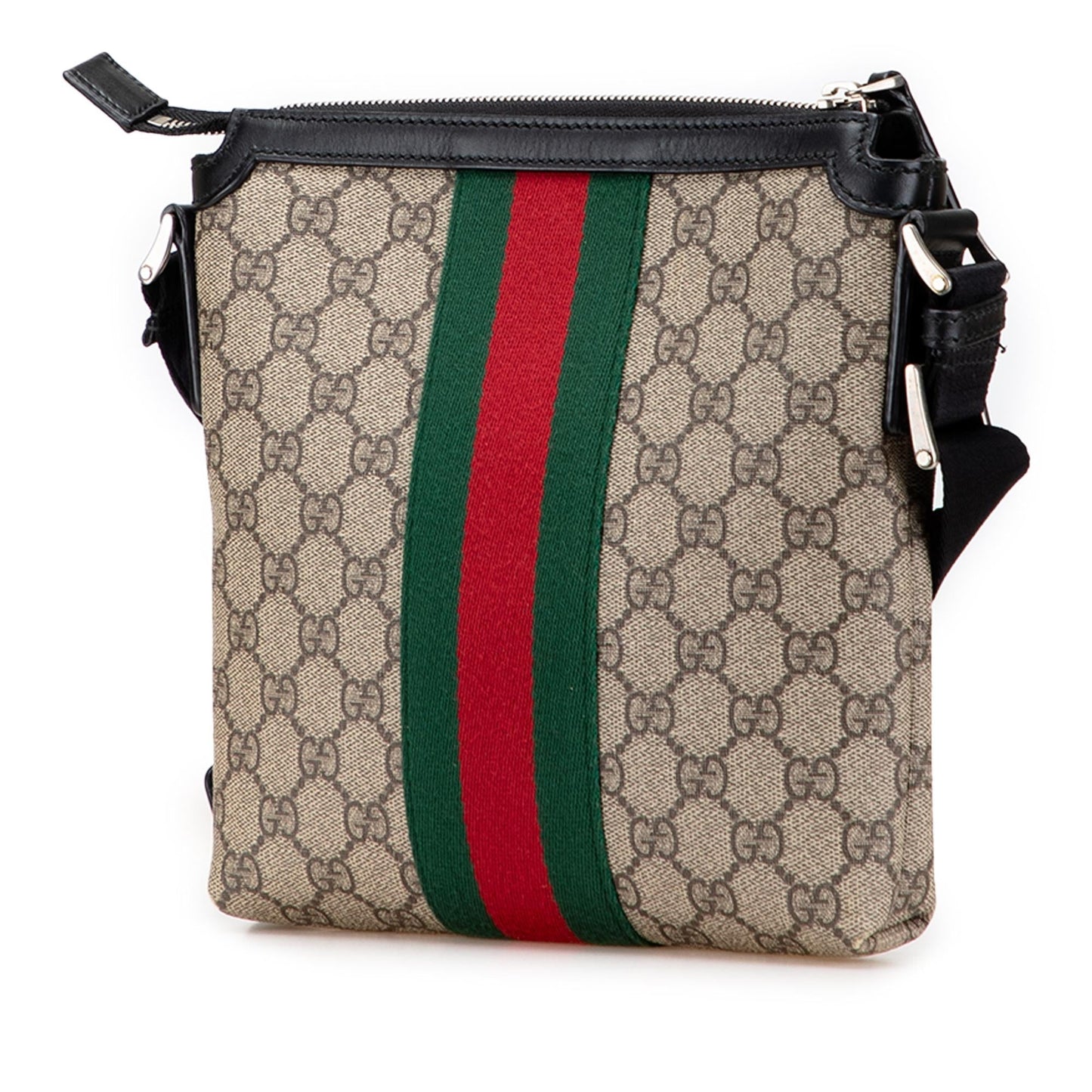 Gucci GG Supreme Web Crossbody Bag Crossbody 10
