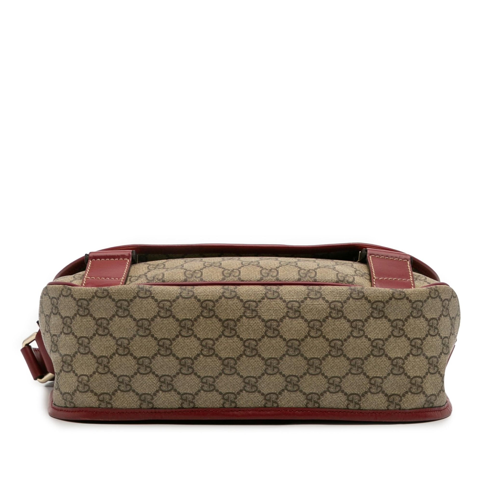 Gucci GG Supreme Web Crossbody Bag Crossbody 11