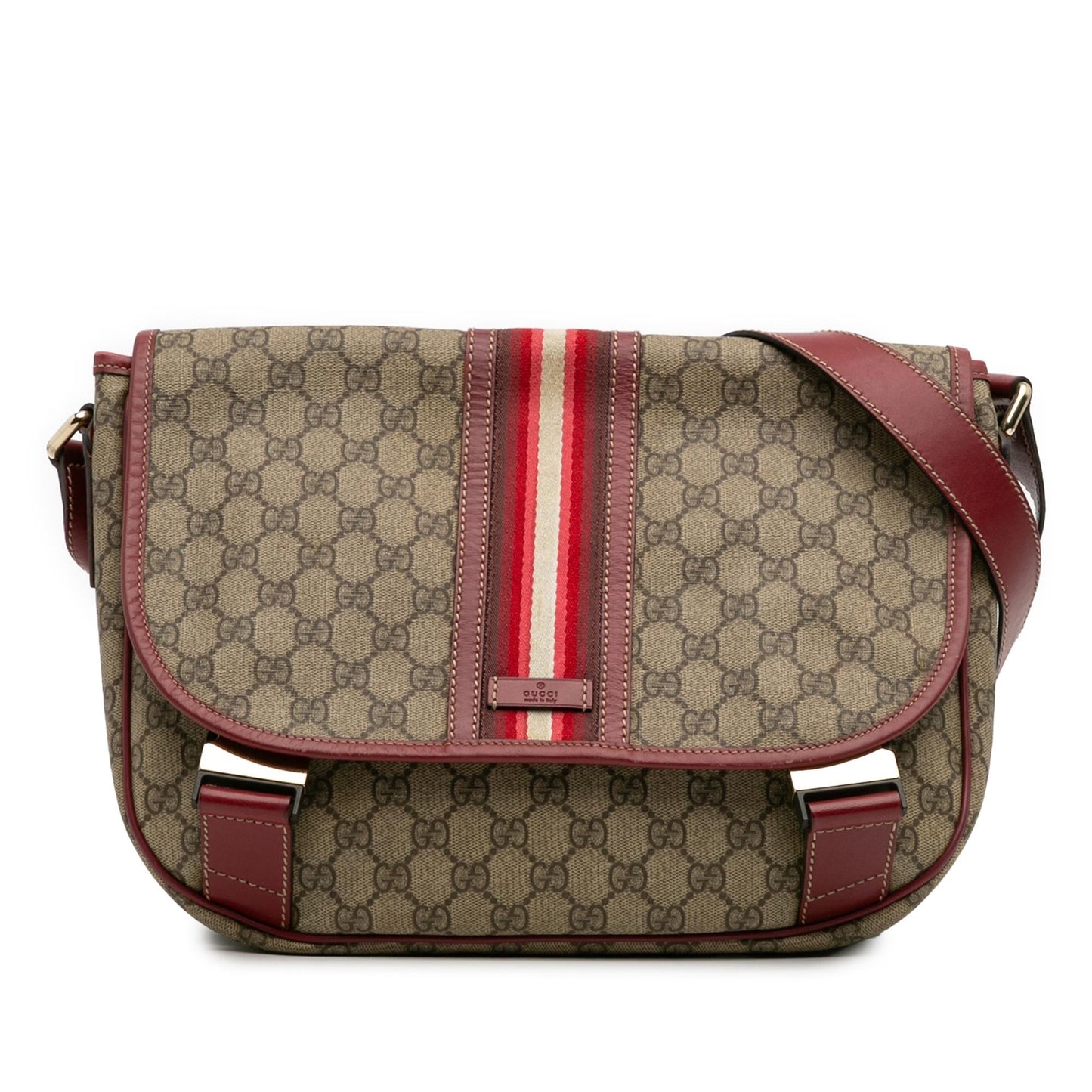 Gucci GG Supreme Web Crossbody Bag Crossbody 11