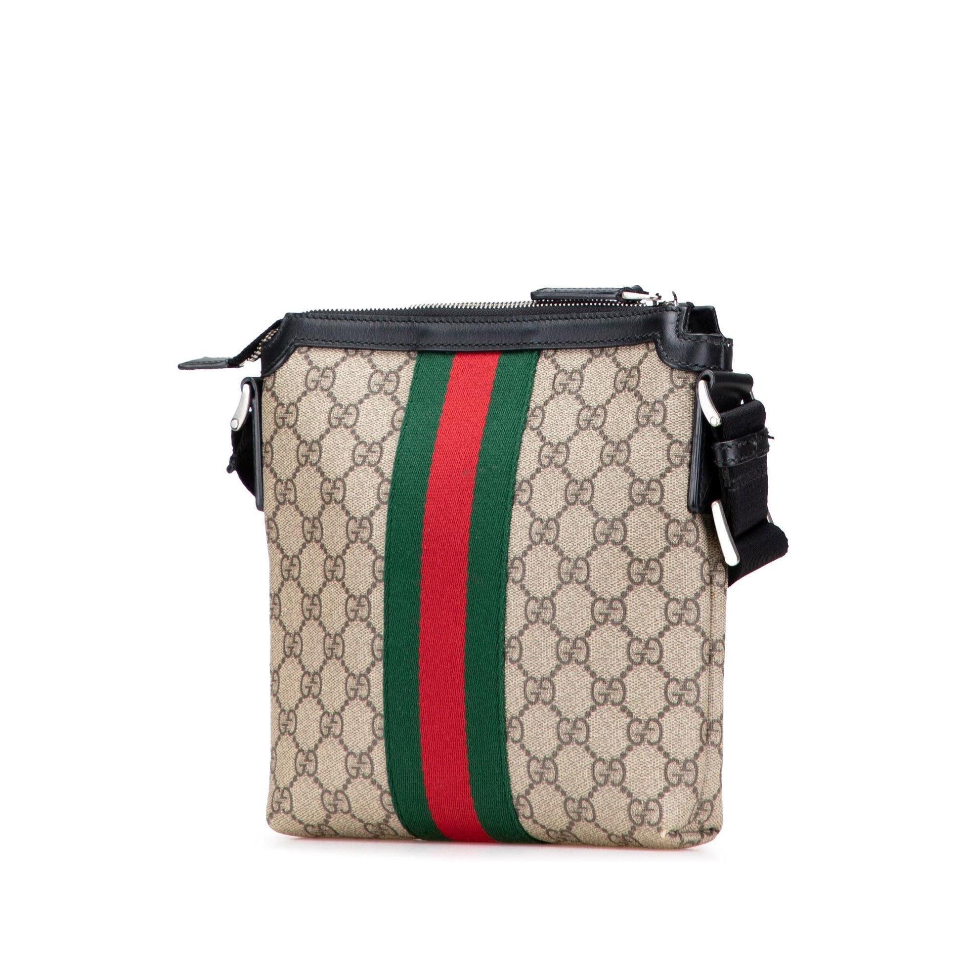 Gucci GG Supreme Web Crossbody Bag
