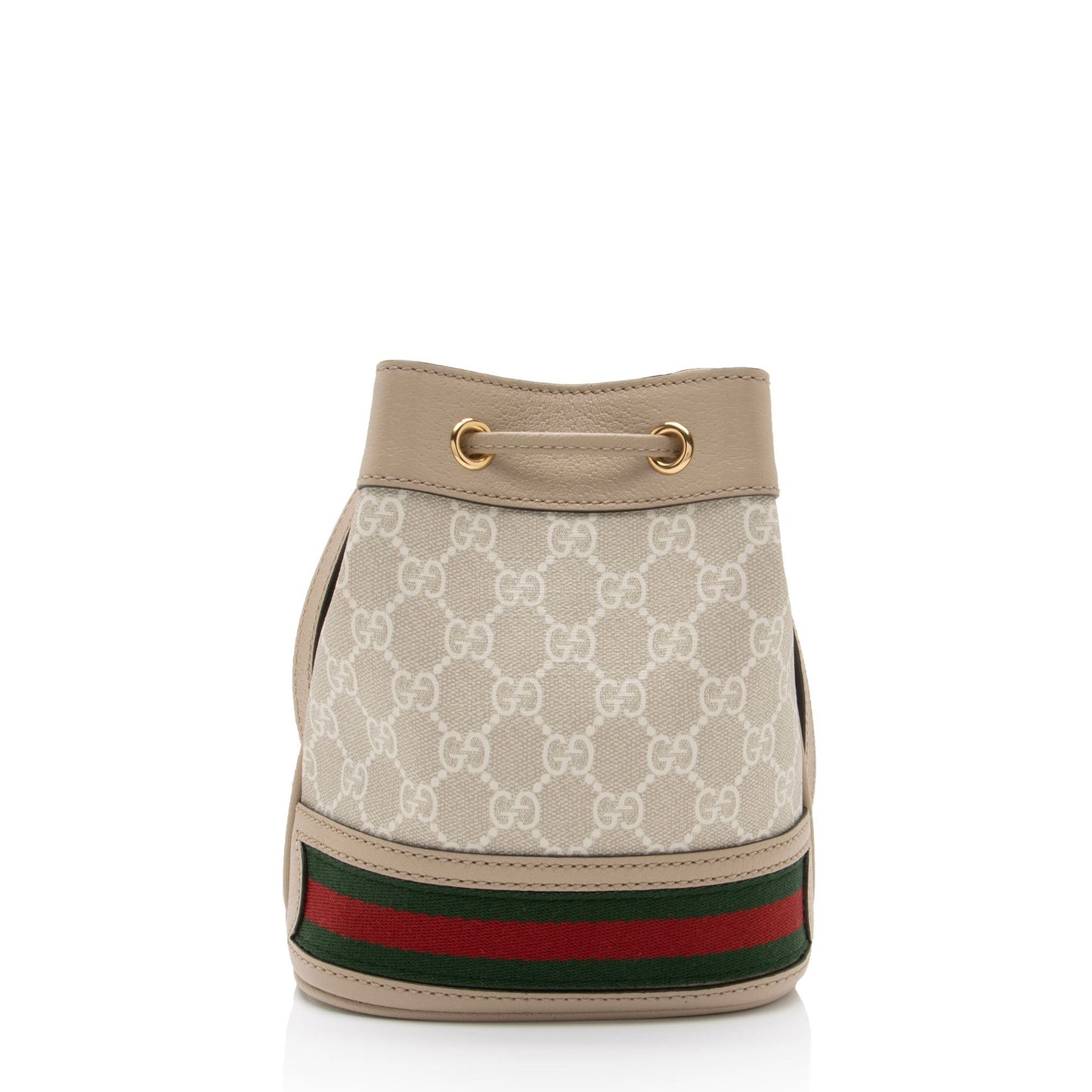 Gucci GG Supreme Ophidia Bucket SHF-xcLtsQ Leather Canvas Nylon Beige Crossbody Bag