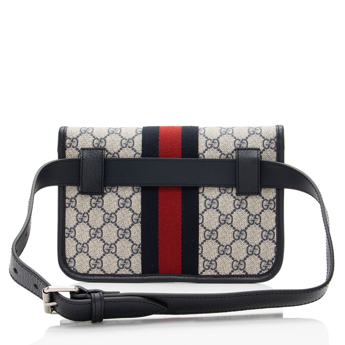 Gucci GG Supreme Web Ophidia Belt Leather Canvas Nylon Beige Accessory Shf 88Vopg