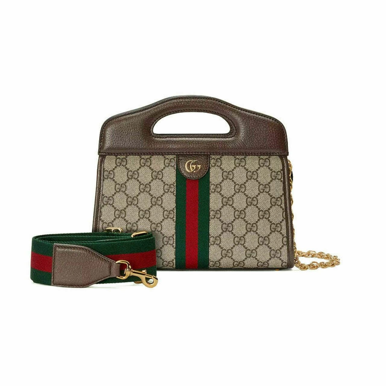 Gucci GG SUPREME OPHIDIA Small Tote Bag Bag 1