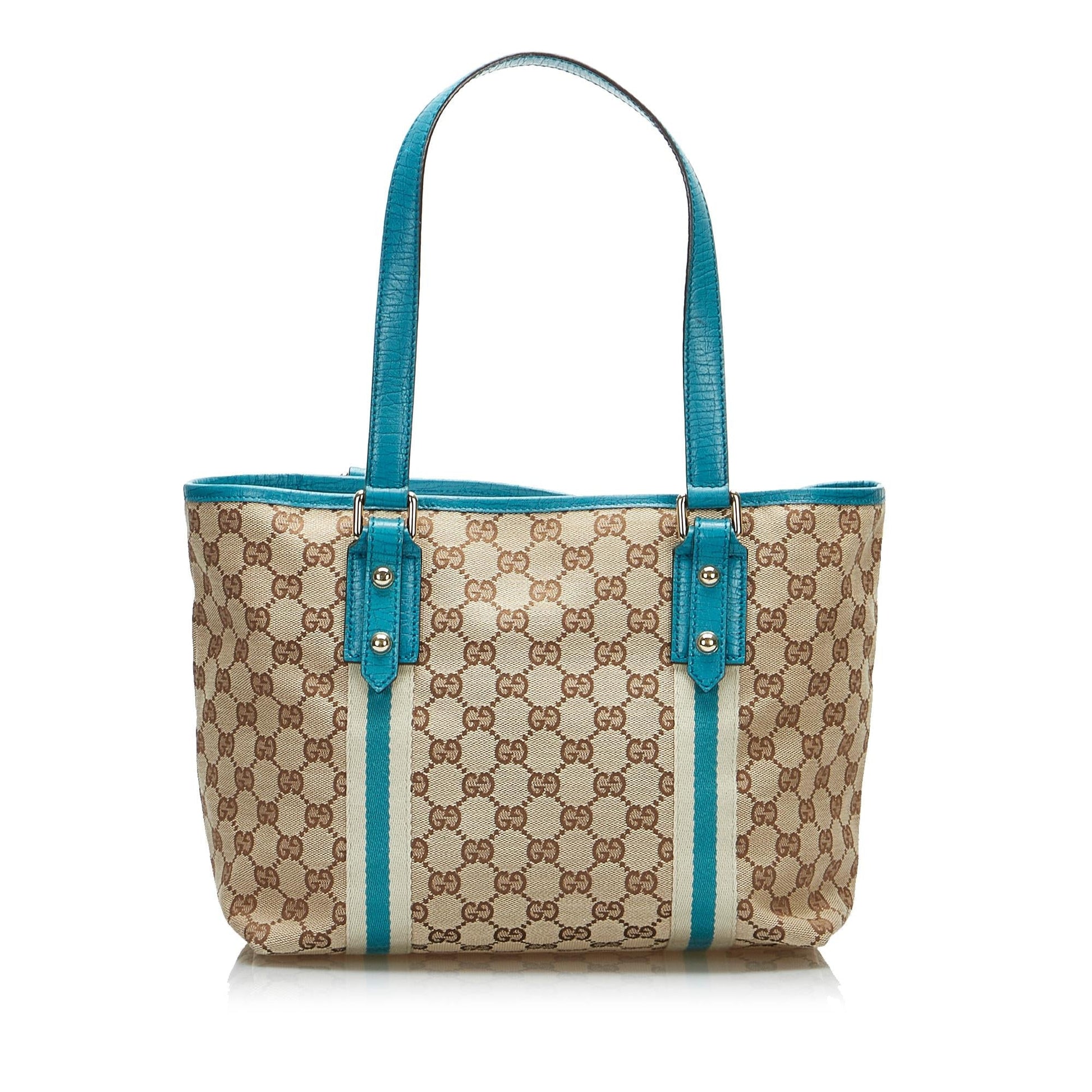 Gucci Gg Jolicoeur SHG-gvdVP0 Canvas Brown Tote Bag