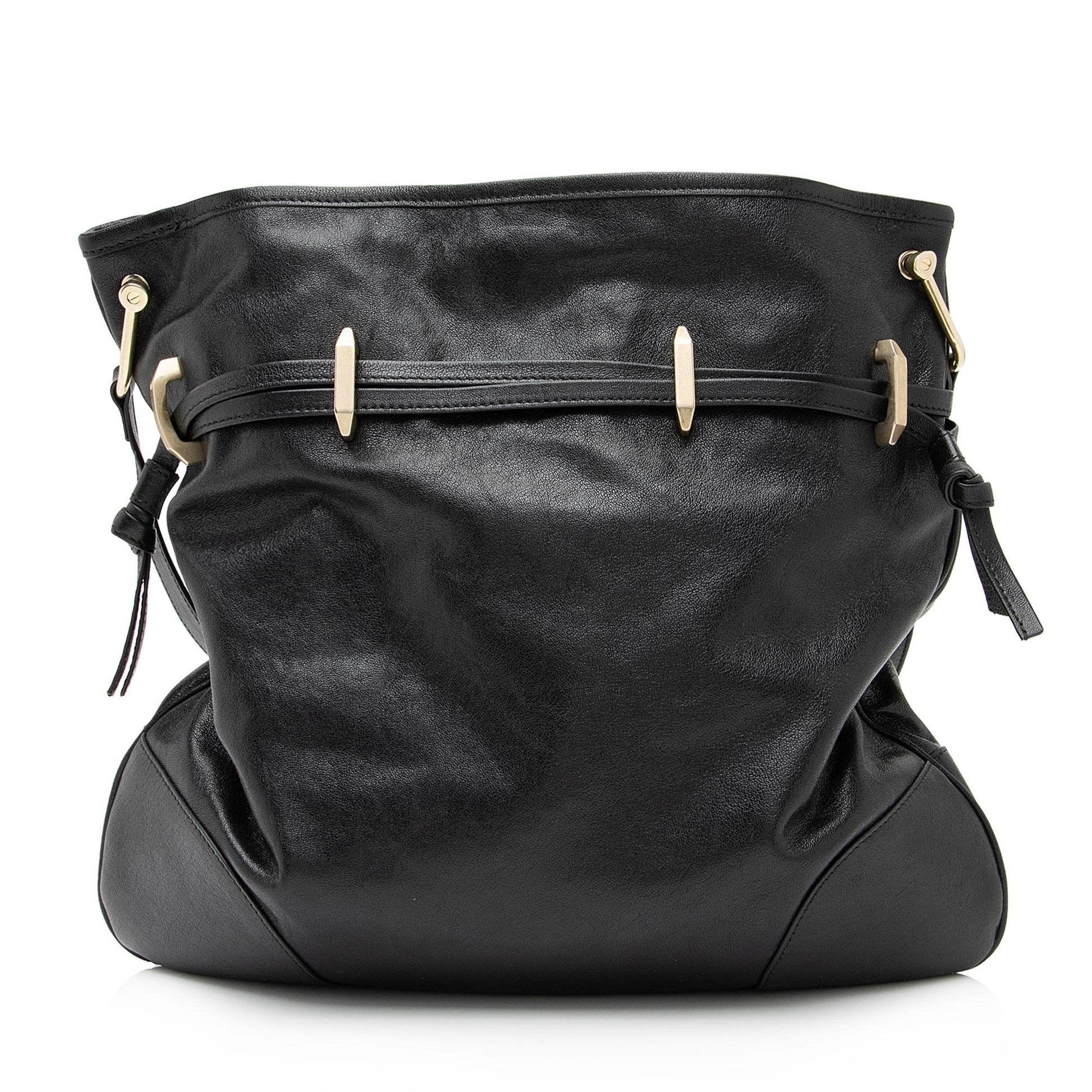 Gucci Glazed Horsebit Morsetto Drawstring SHF-4zXuXi Calfskin Black Jewelry