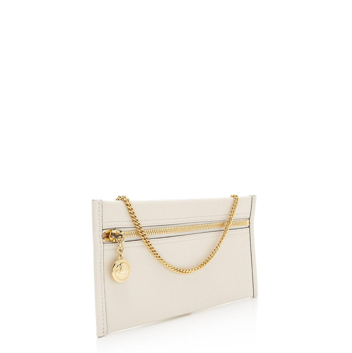 Gucci Glazed Pochette SHF-NSaoKp Leather White Clutch Bag