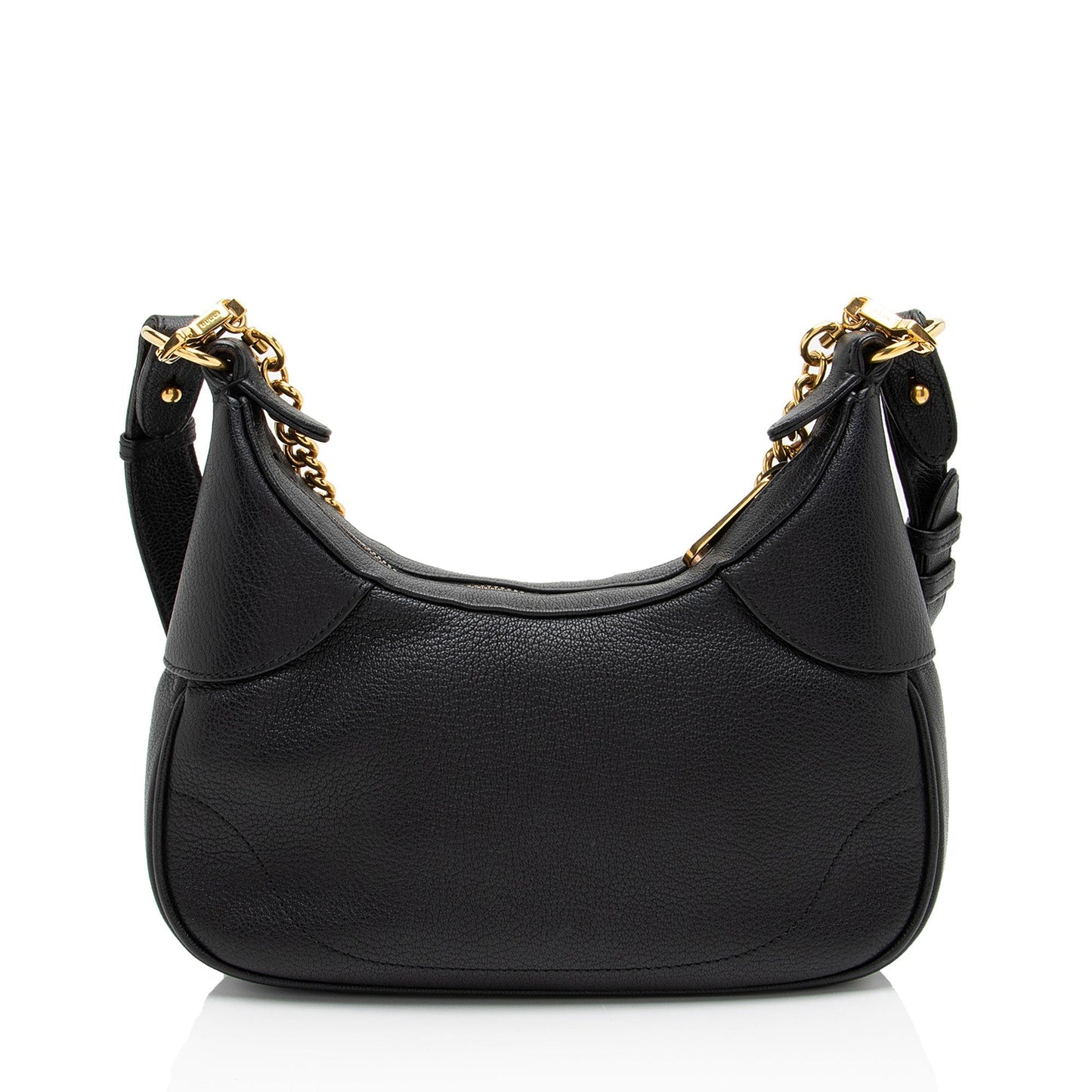 Gucci Goatskin Aphrodite Black Small Crossbody Bag