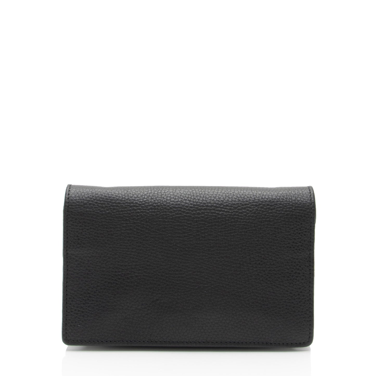 Gucci Grained Soho Wallet on SHF-y4vS3S Leather Black Chain Crossbody Bag