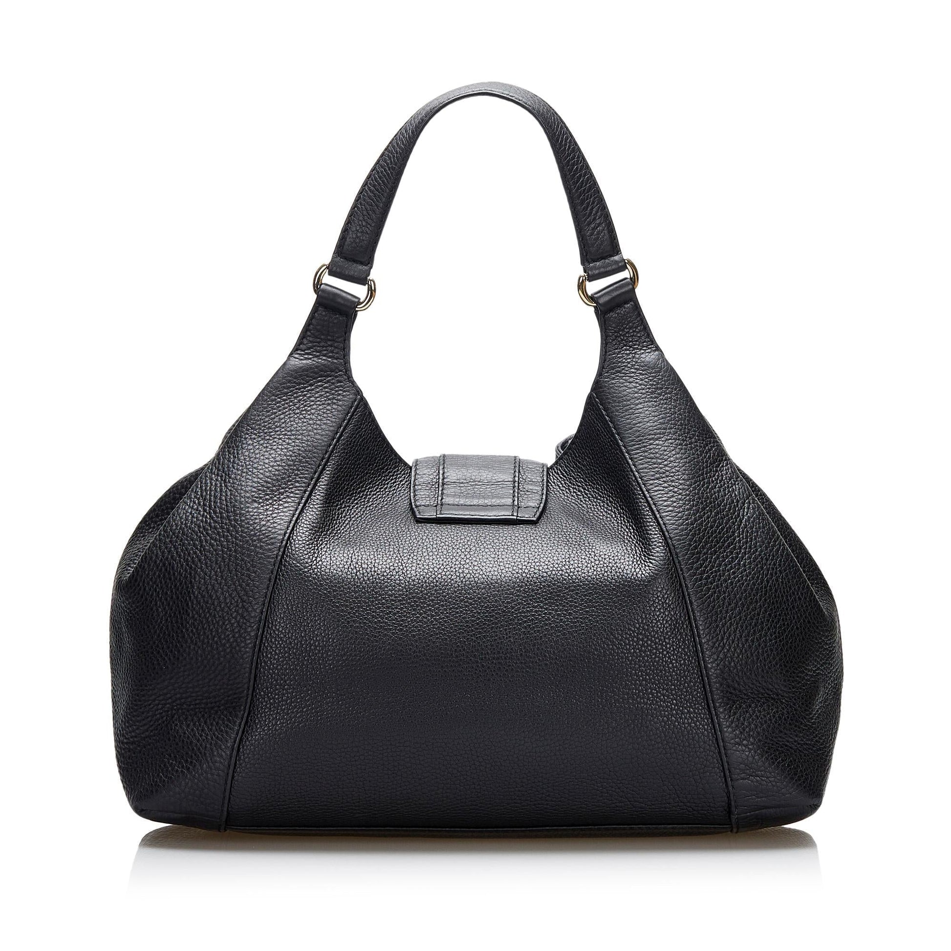 Gucci Greenwich SHG-91dYla Calf Black Shoulder Bag