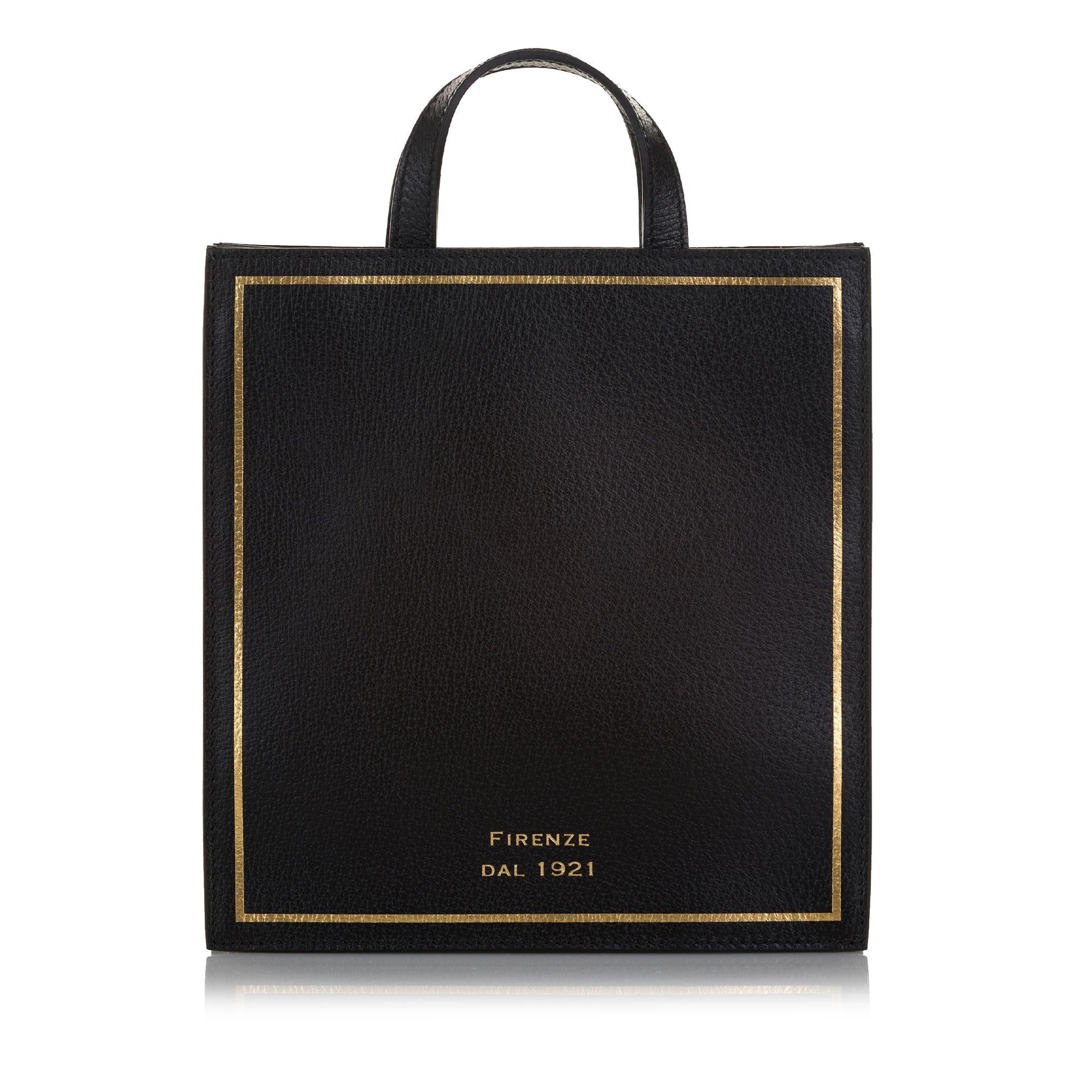Gucci Garden SHG Leather Calf Black Tote Bag