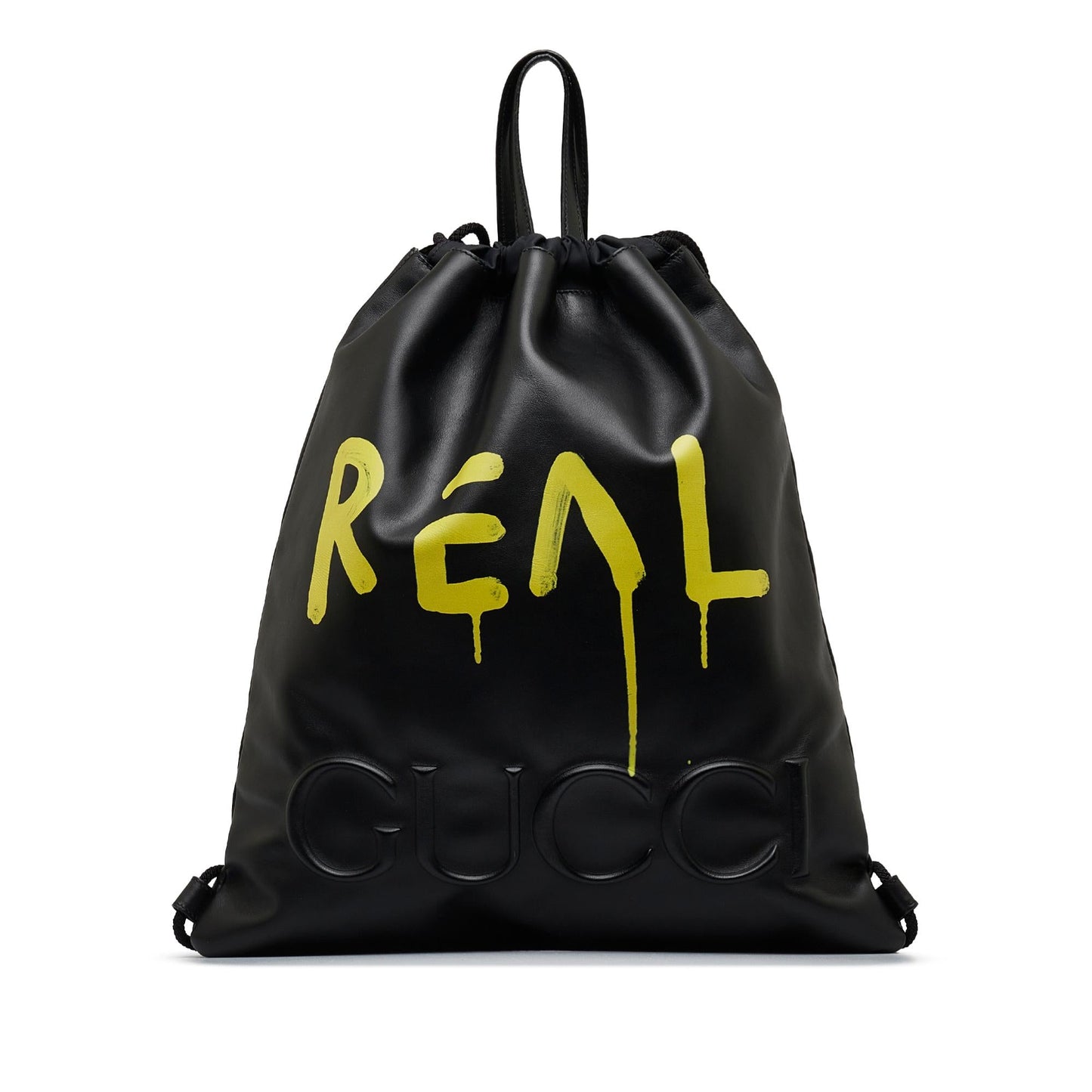 Gucci Ghost Backpack SHG-RabmQM Calf Black