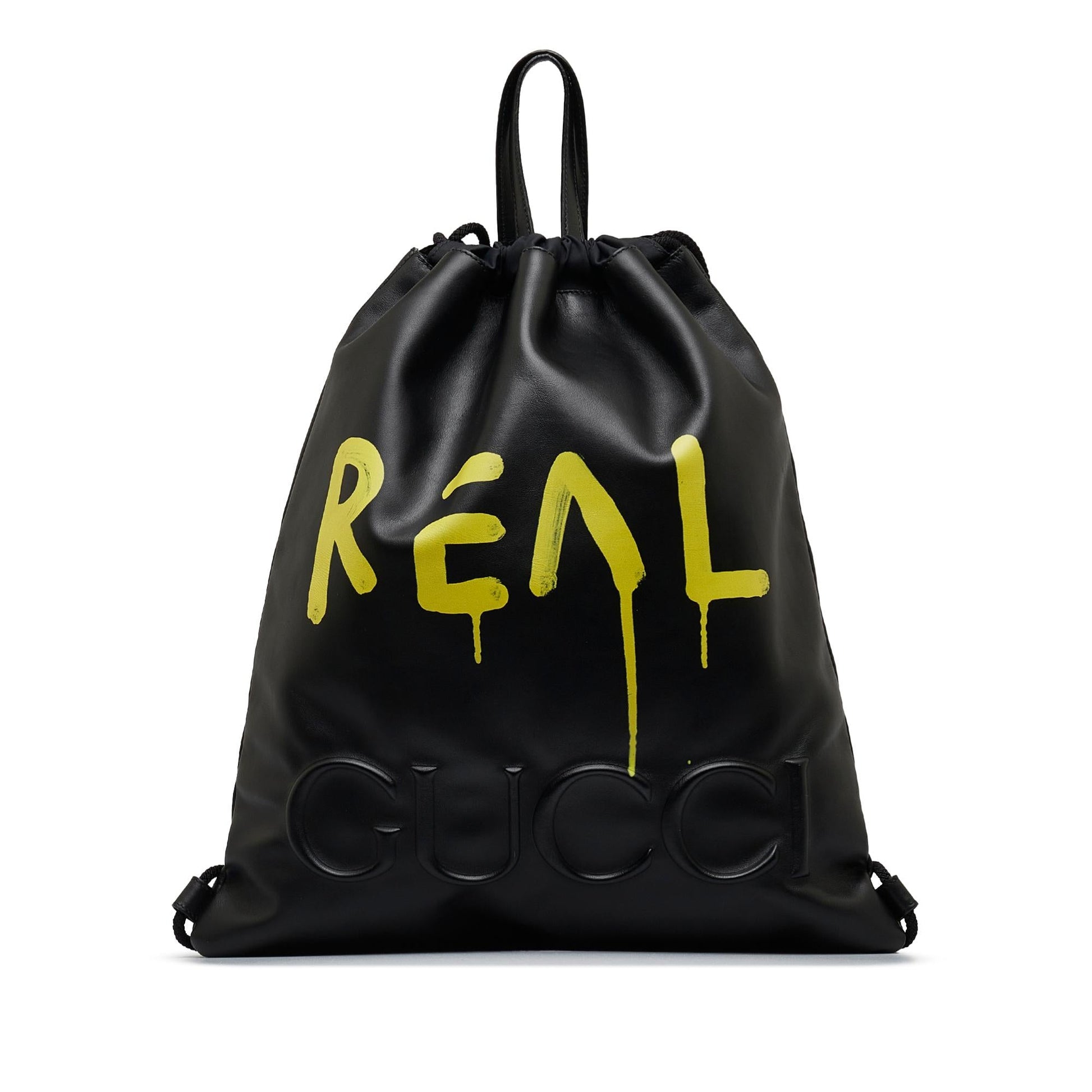 Gucci Ghost Backpack SHG-RabmQM Calf Black