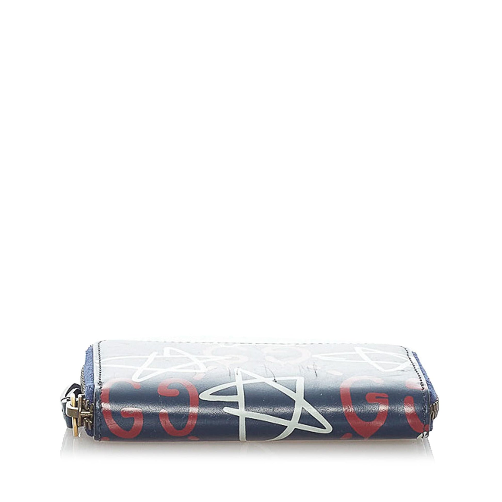 Gucci Gucci Ghost Leather Coin Pouch (SHG-31037)