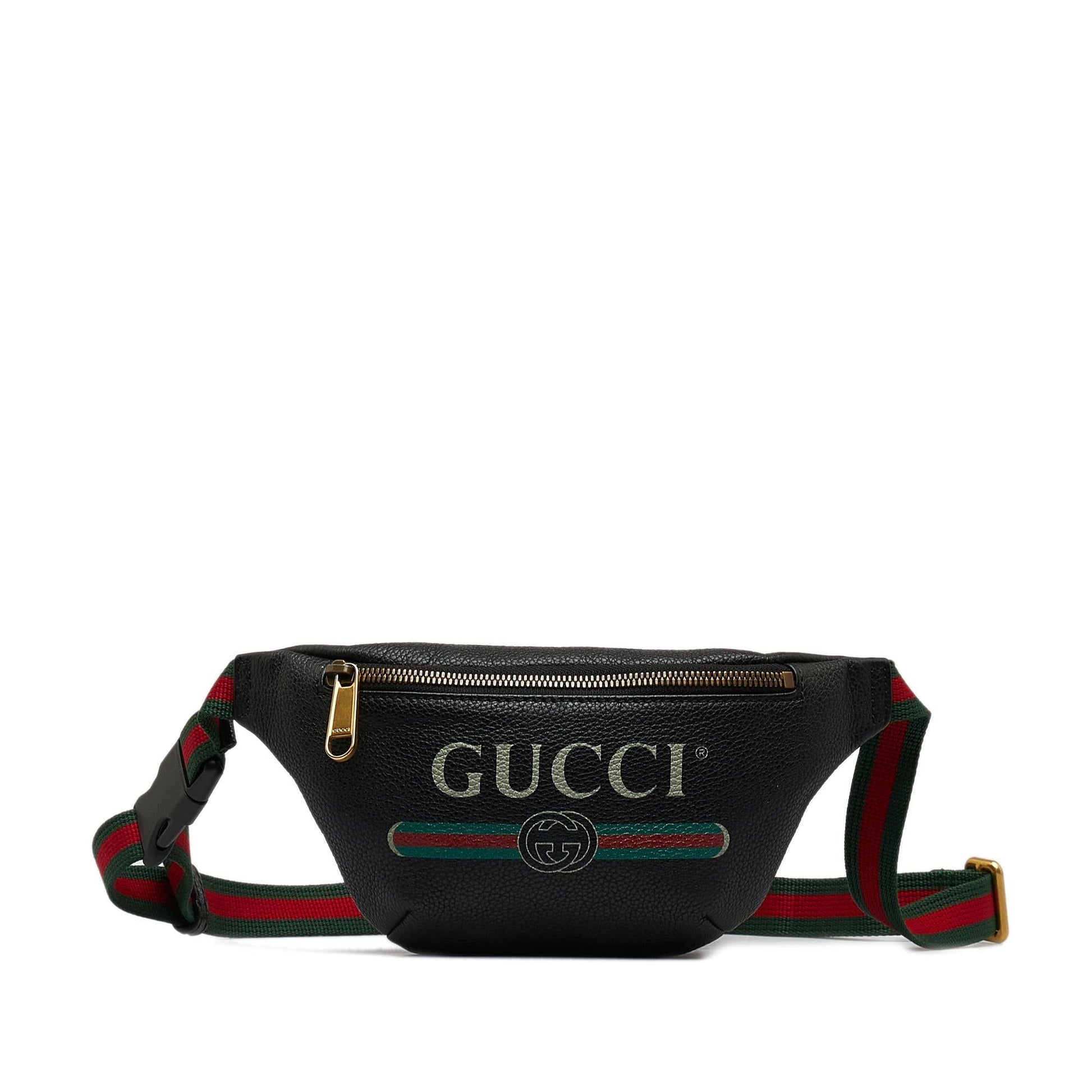 Gucci Belt SHG-7oYgXD Calf Black Logo Accessory