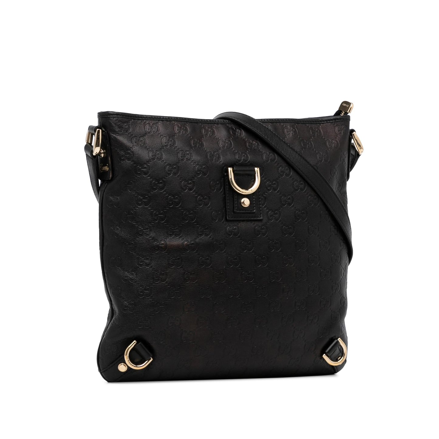 Gucci Guccissima Abbey SHG-EG1Wwj Calf Black Crossbody Bag