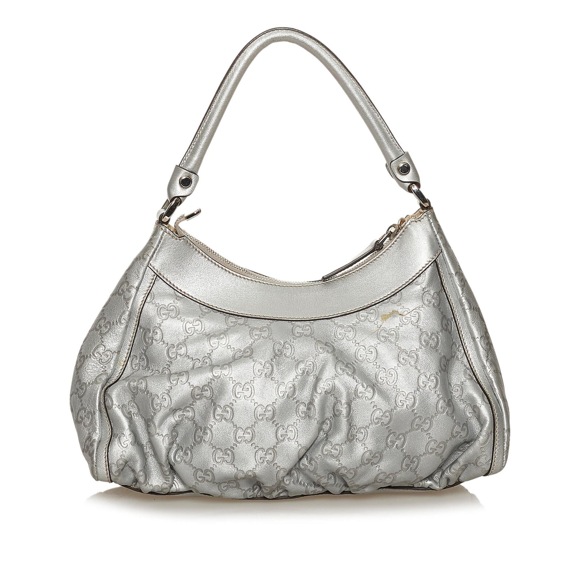 Gucci Guccissima Abbey D-Ring Shoulder Bag (SHG-28970)