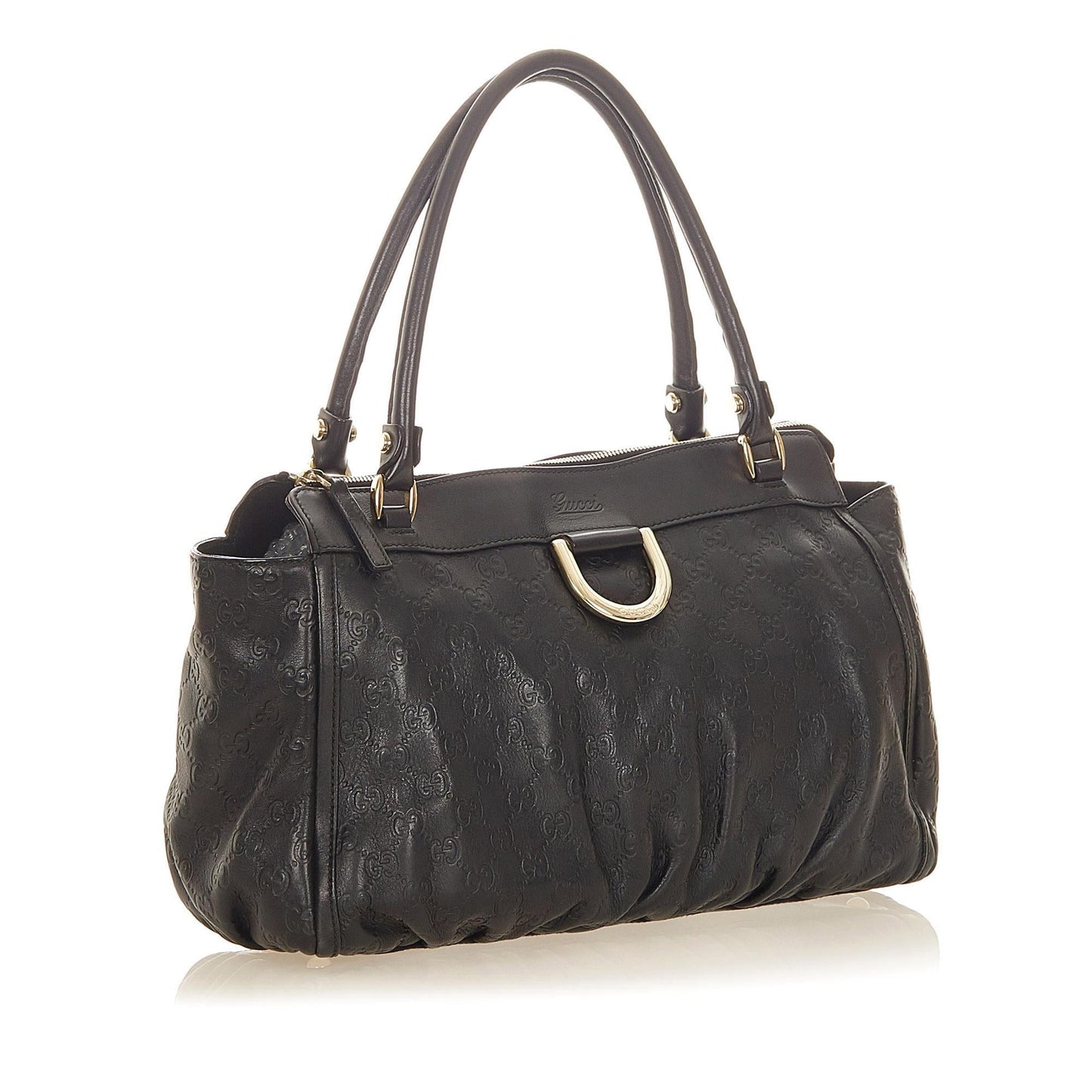 Gucci Guccissima Abbey D-Ring Shoulder Bag (SHG-31680)