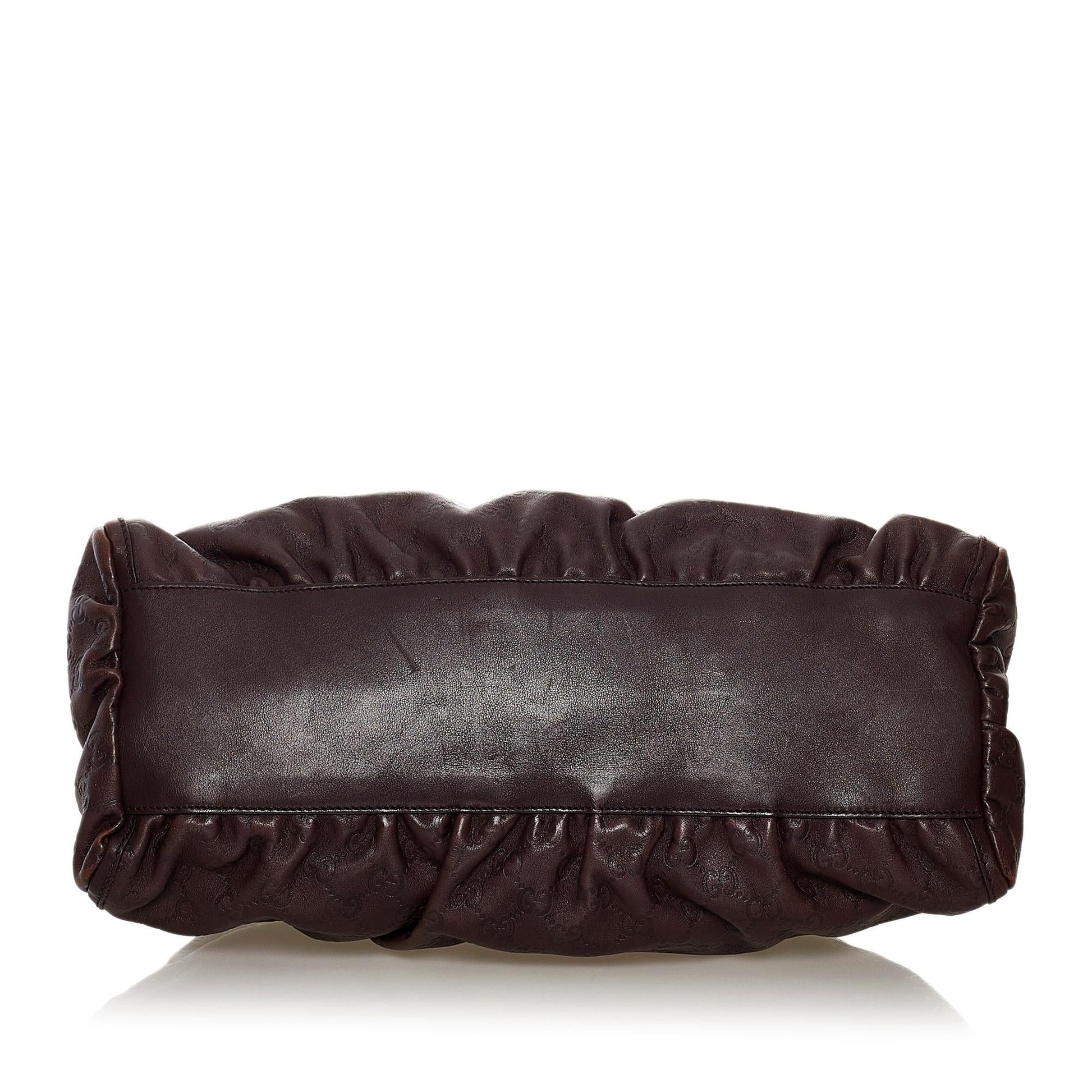 Gucci Guccissima Abbey D-Ring Shoulder Bag (SHG-32990)