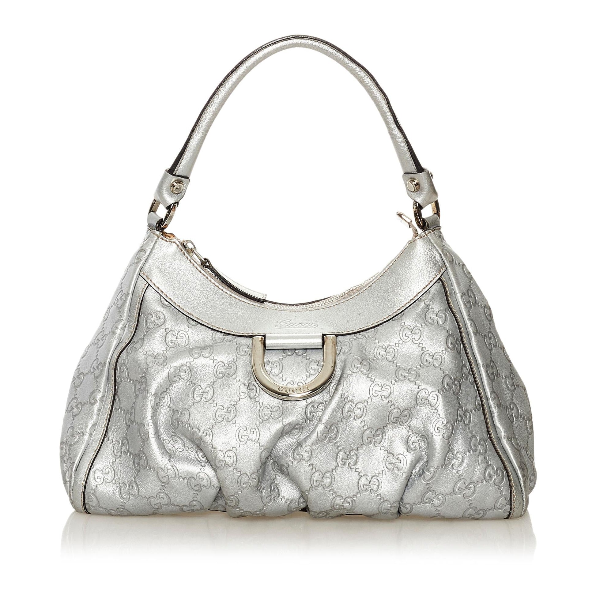 Gucci Guccissima Abbey D-Ring Shoulder Bag (SHG-33131)