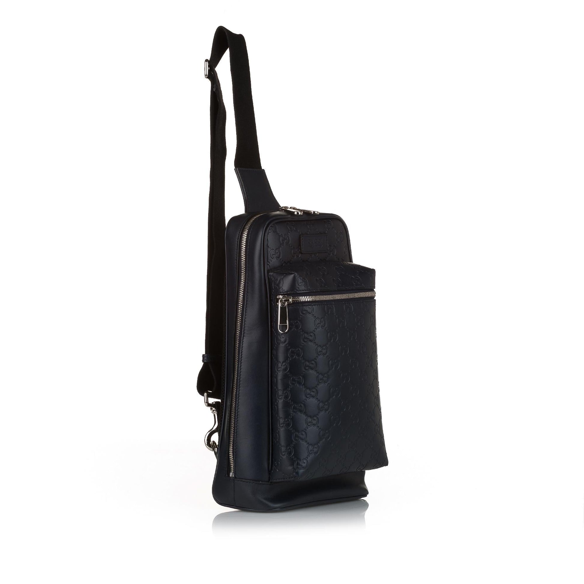 Gucci Guccissima Backpack SHG Calf Black