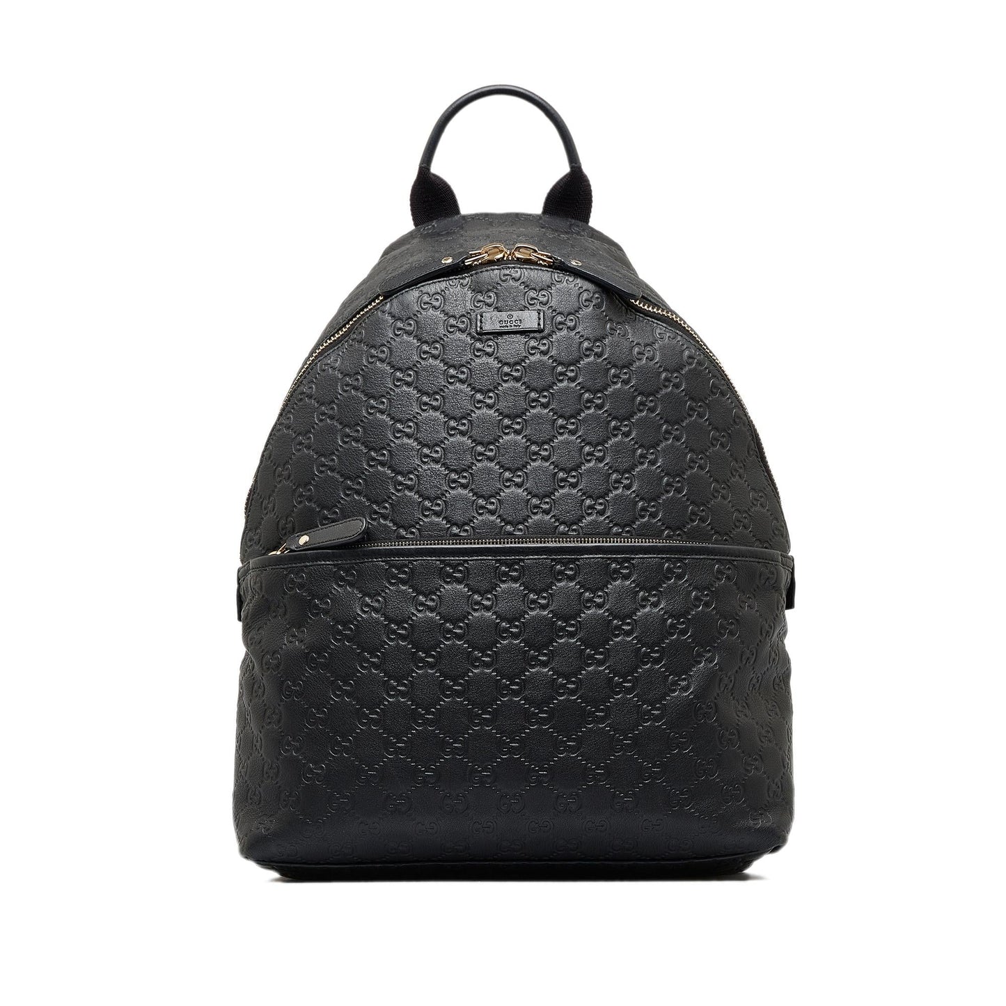 Gucci Guccissima Backpack SHG-B6kq4e Calf Black
