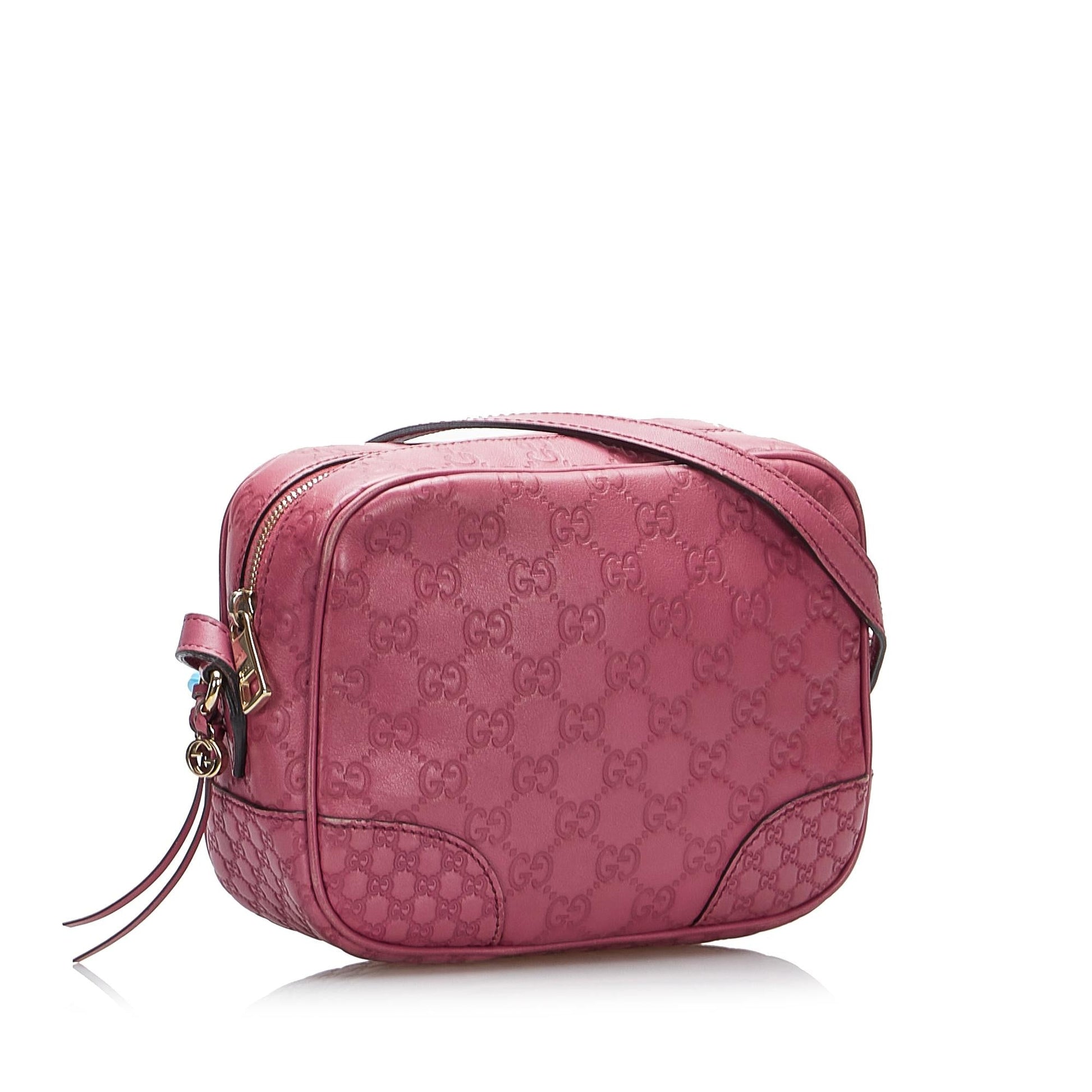 Gucci Guccissima Bree SHG-Ta60Vl Calf Pink Crossbody Bag