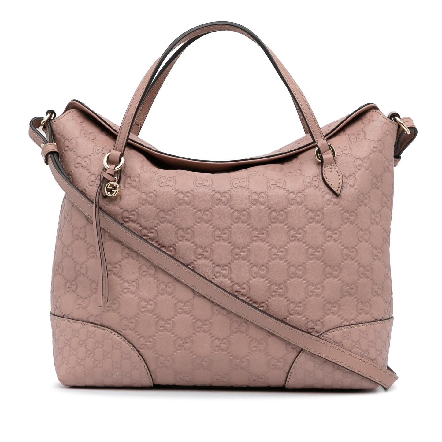 Gucci Guccissima Bree SHG-Bnxq3u Calf Pink Satchel Bag