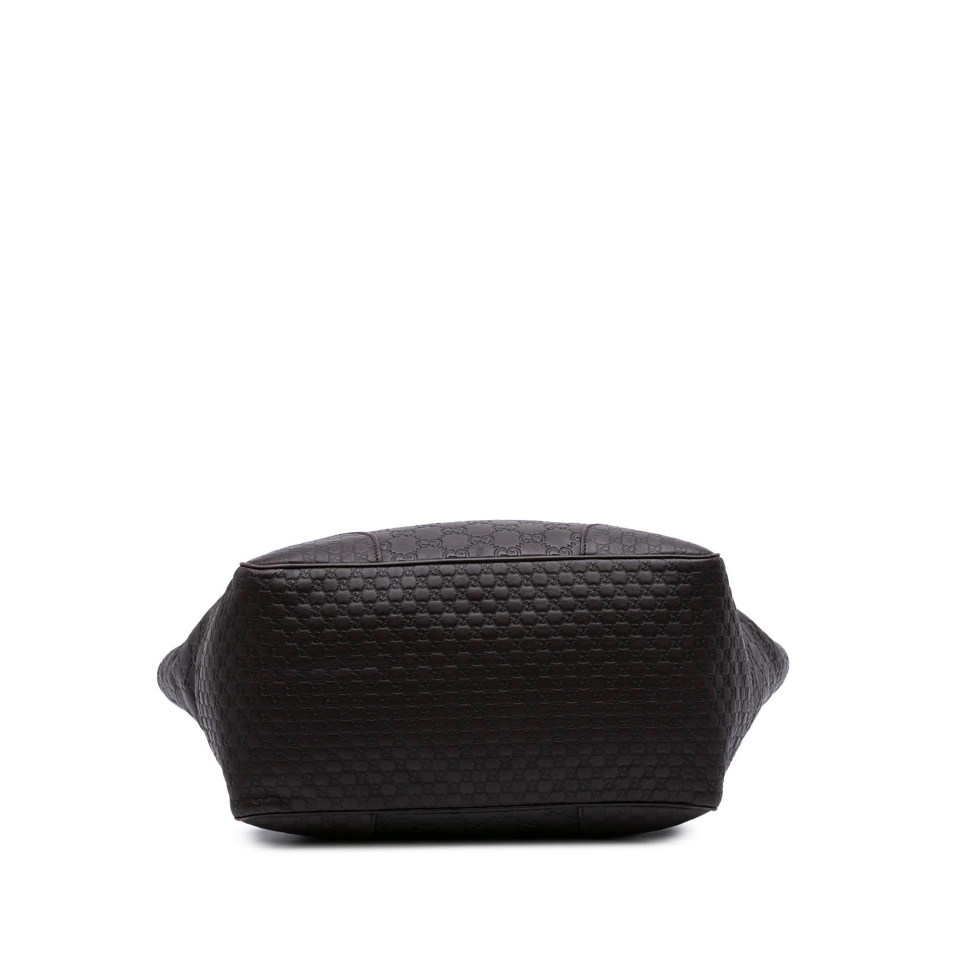 Gucci Guccissima Bree Calf Brown Tote Bag