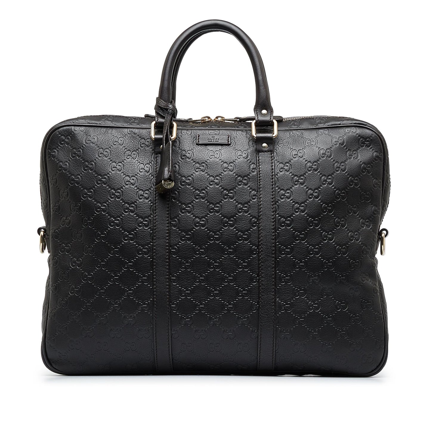 Gucci Guccissima Briefcase SHG-pCzGtf Calf Brown Tote Bag