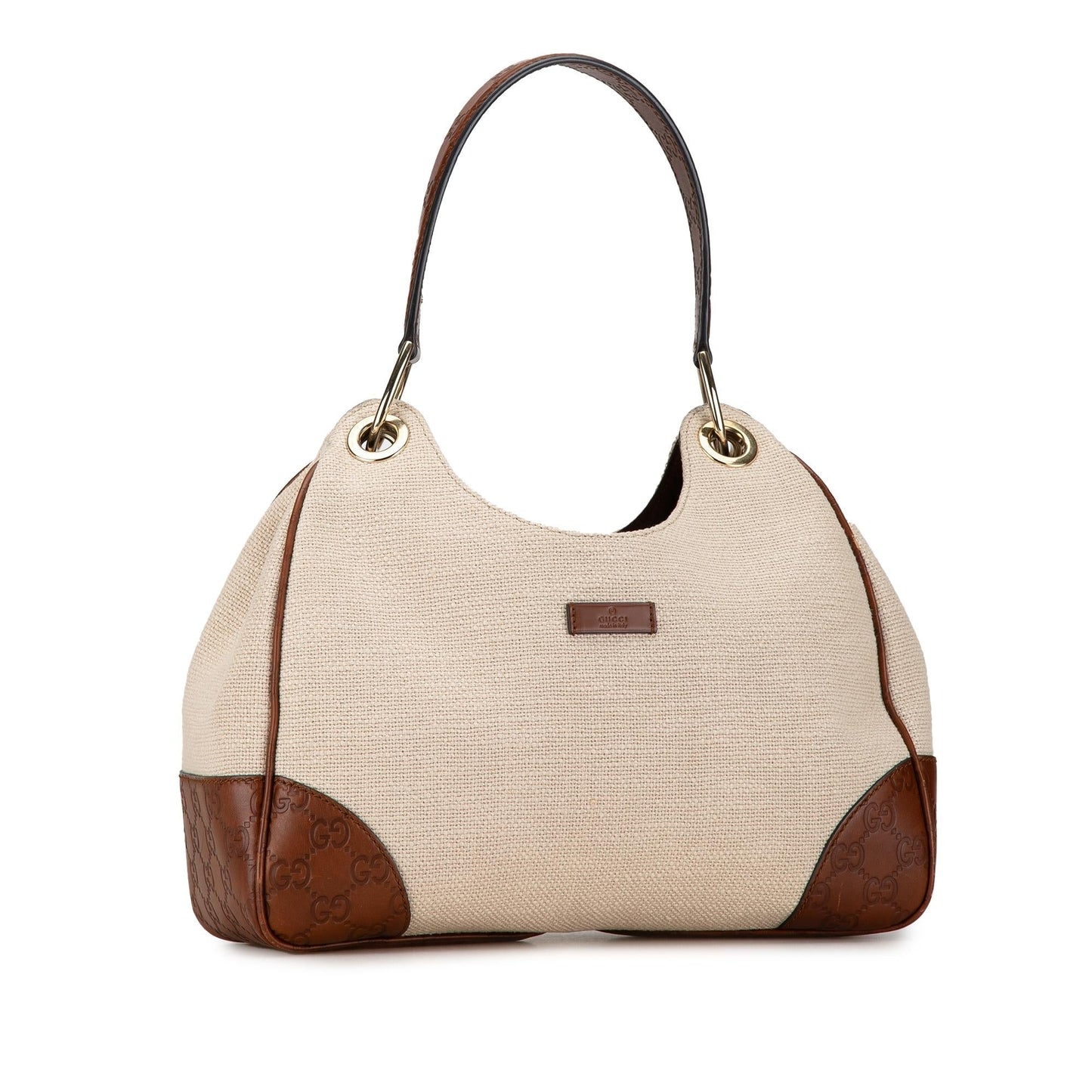 Gucci Guccissima SHG-PHppqi Canvas Calf Brown Tote Bag