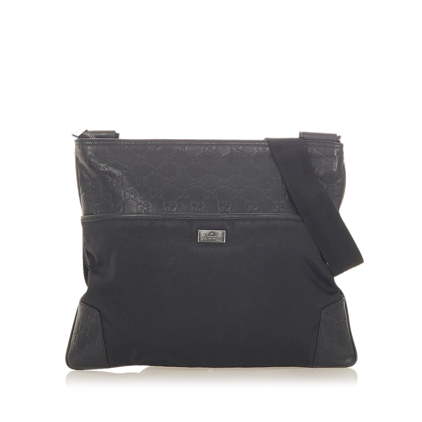 Gucci Guccissima SHG Canvas Black Crossbody Bag