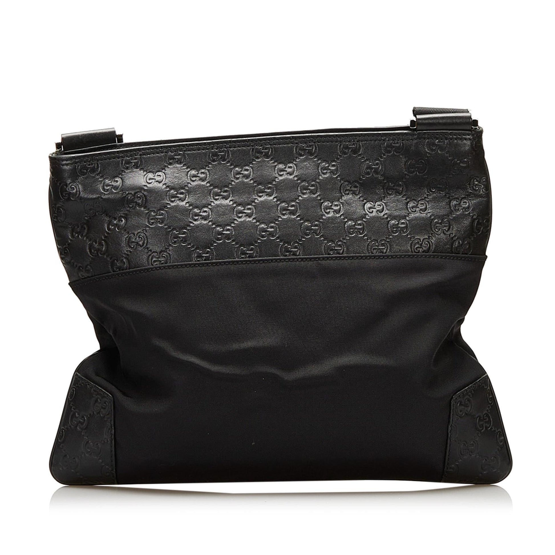 Gucci Guccissima SHG Nylon Black Crossbody Bag